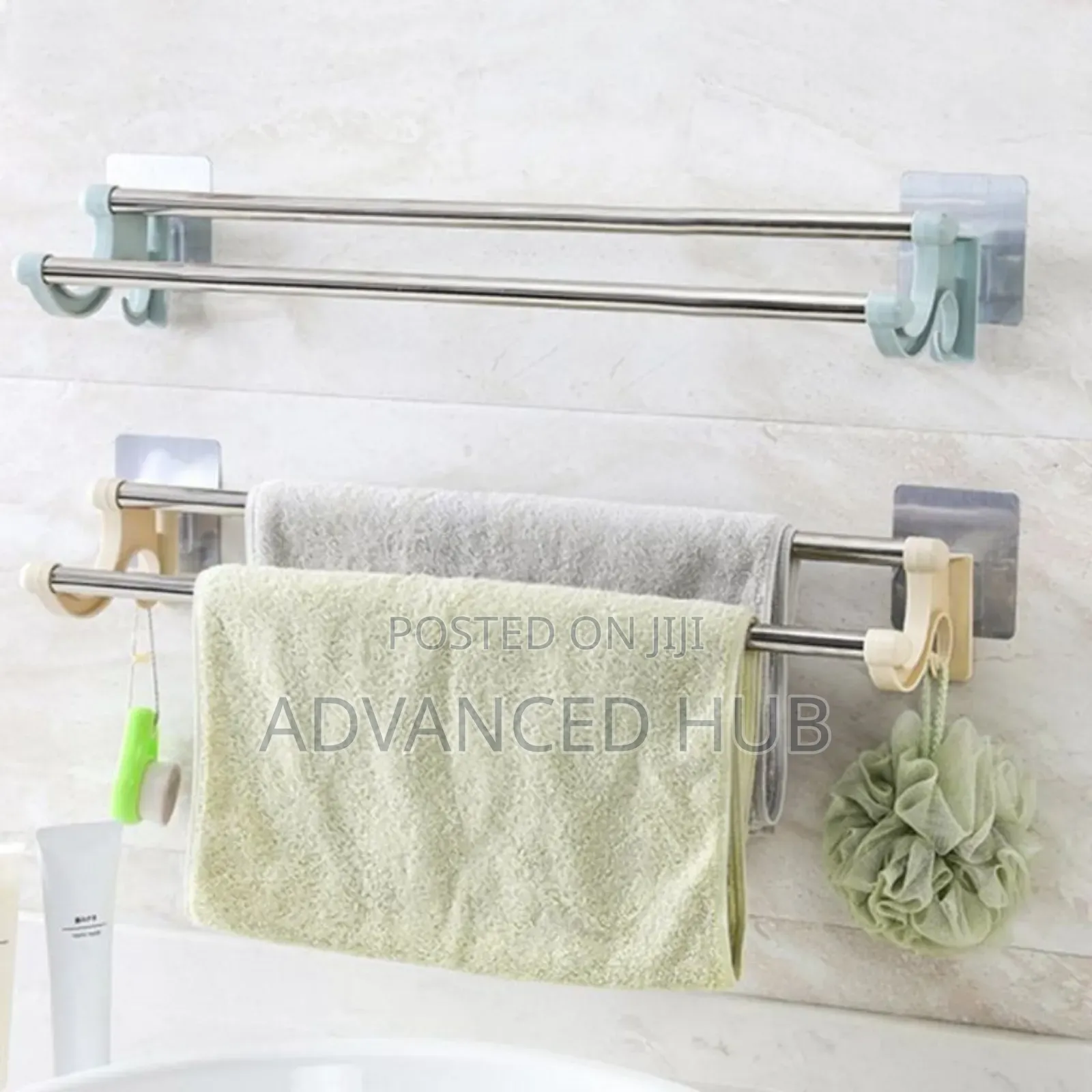 Double Pole Towel Rack