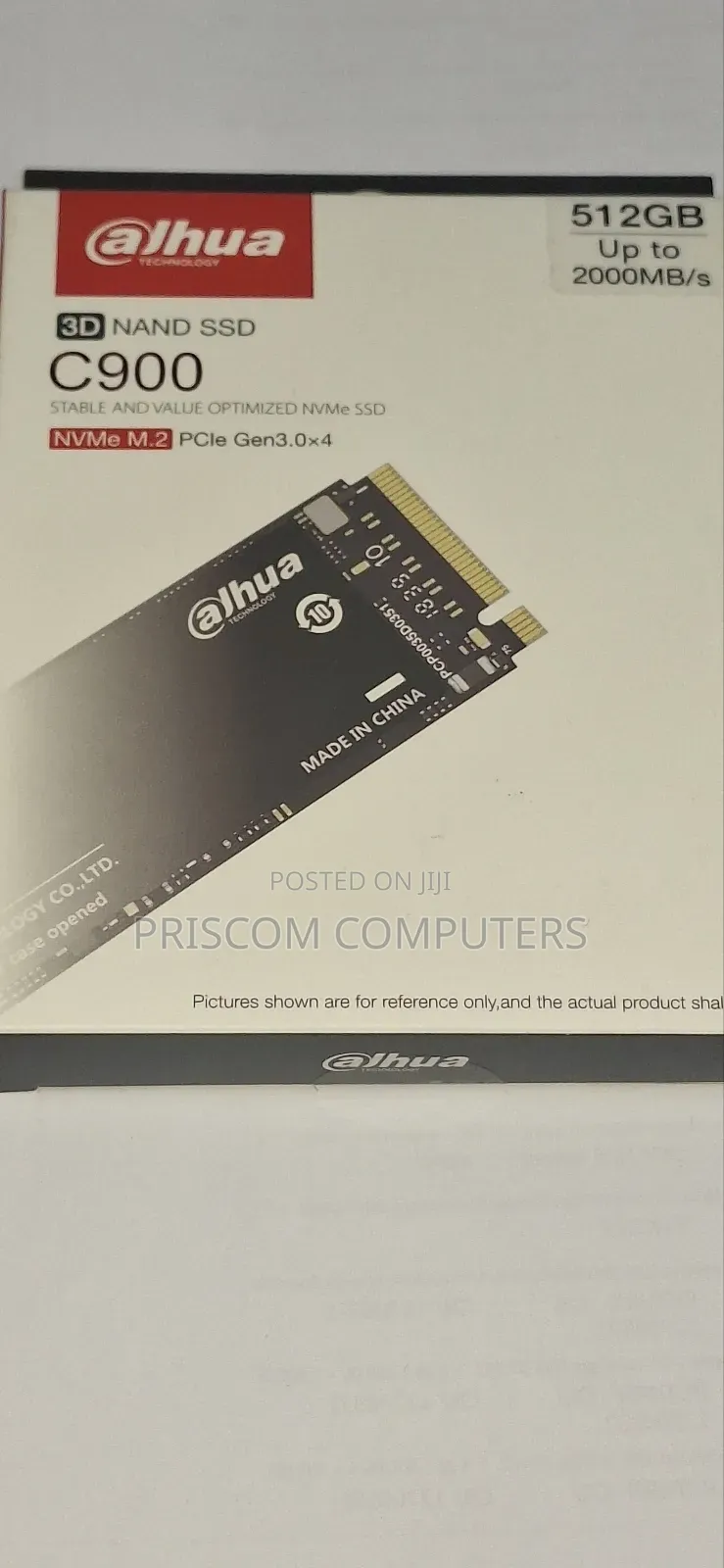 Dahua Nvme M.2 512gb SSD