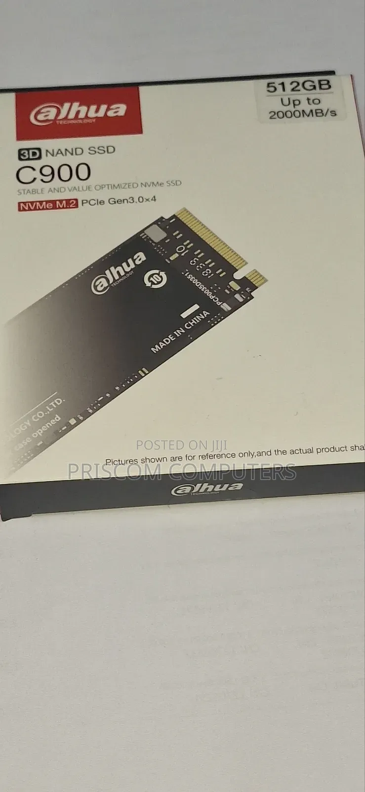 Dahua Nvme M.2 512gb SSD