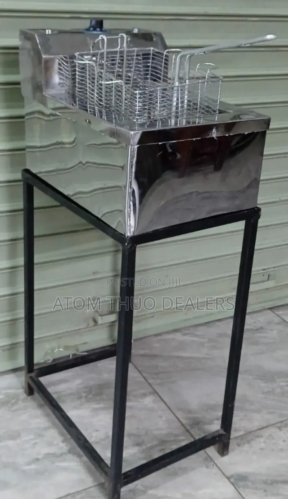 *Commercial Single Deep Fryer With Stand Now Available