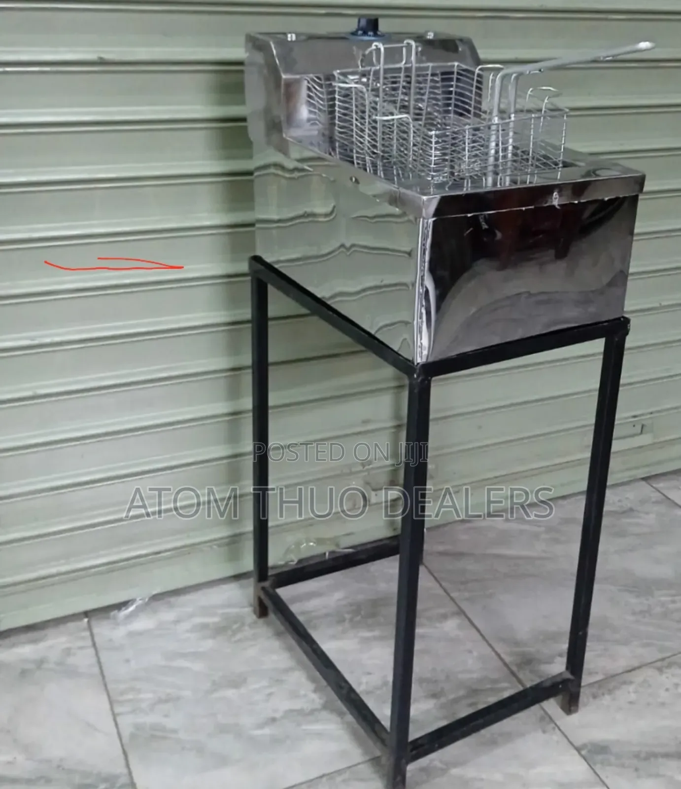 *Commercial Single Deep Fryer With Stand Now Available