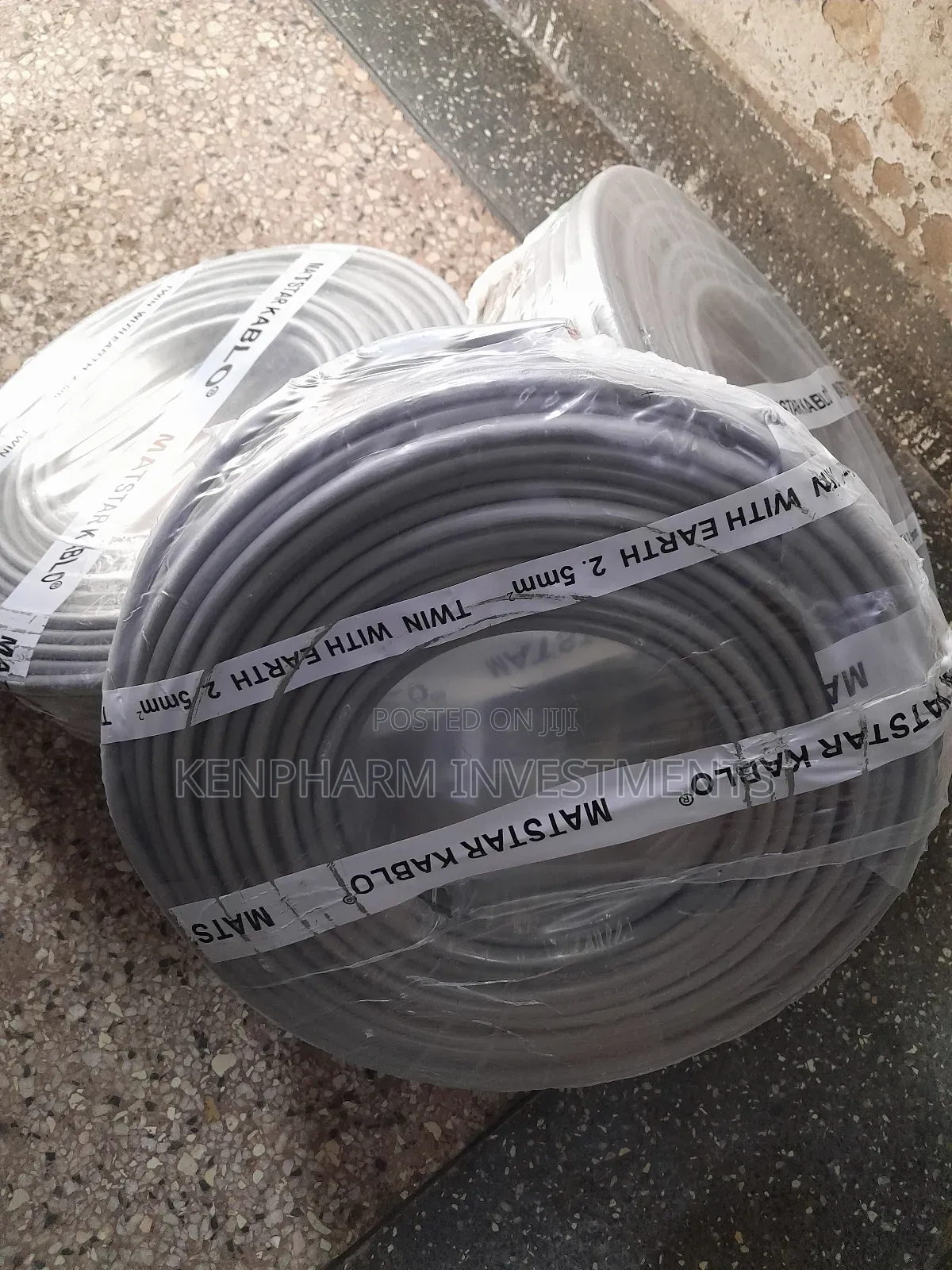 2.5mm Twin With Earth, 3-core, 90 Mts; Mt047