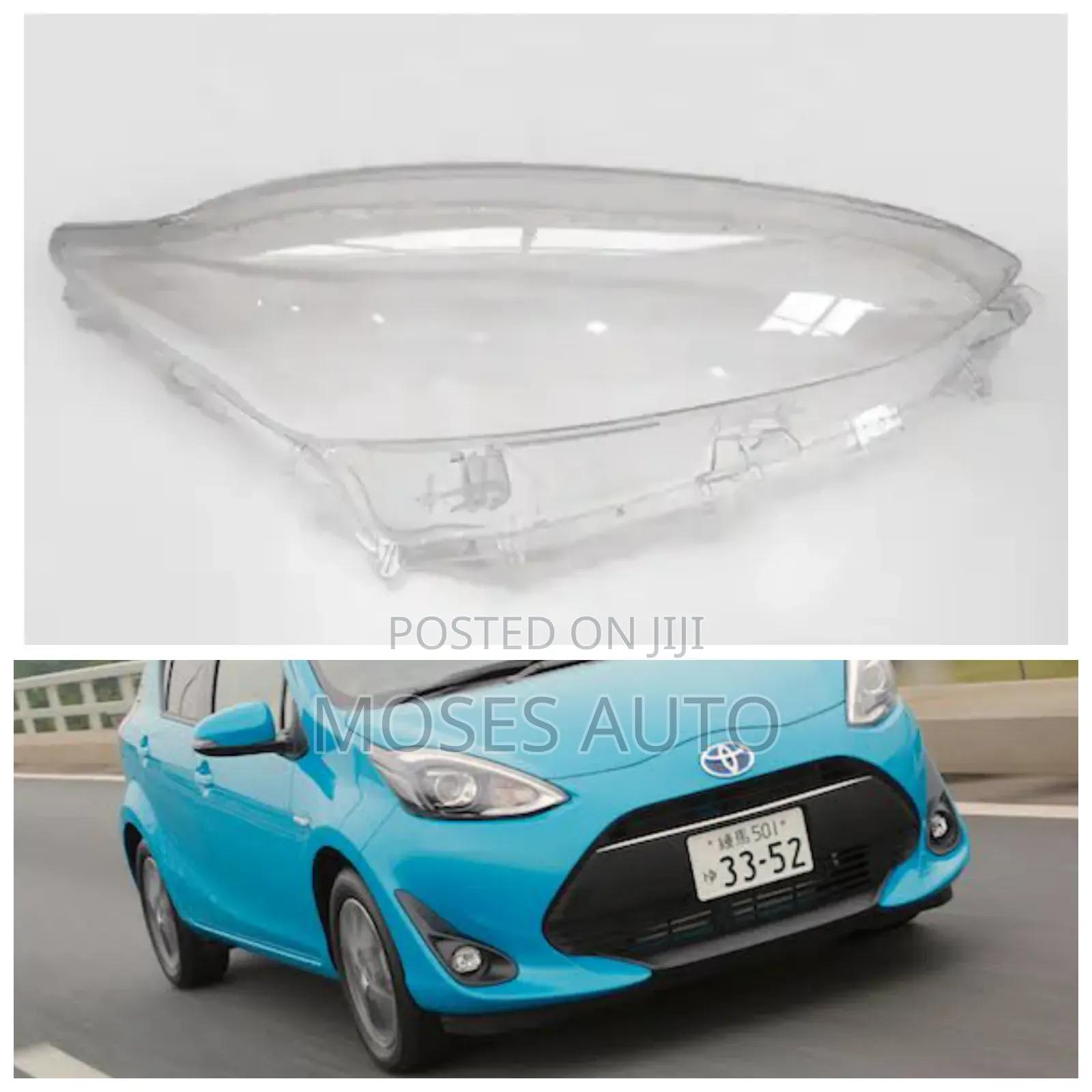 Aqua 2018-2020 Headlight Lens