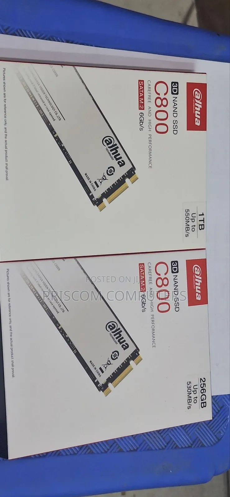 Dahua SATA M.2 Double Notch 256gb, 512gb, 1TB, 2TB SSD