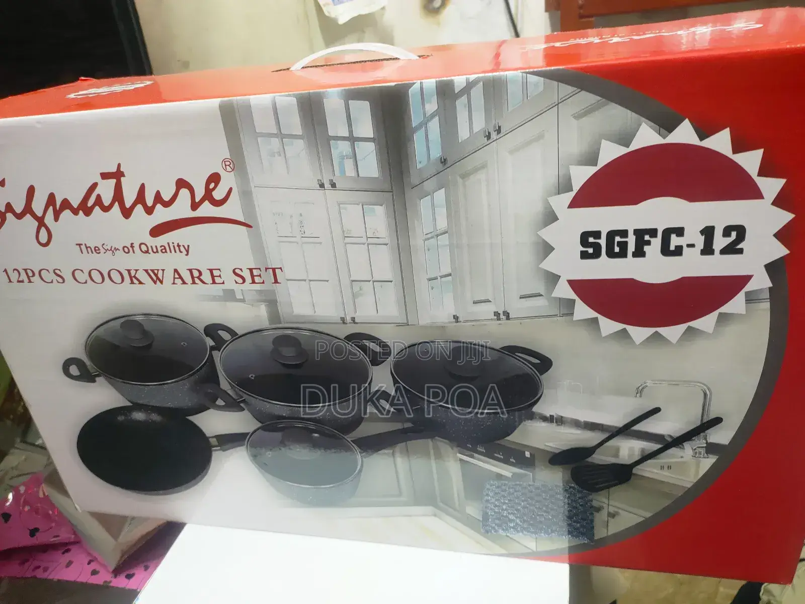 Signature Cookware Set, Signature Non Stick Sufuria