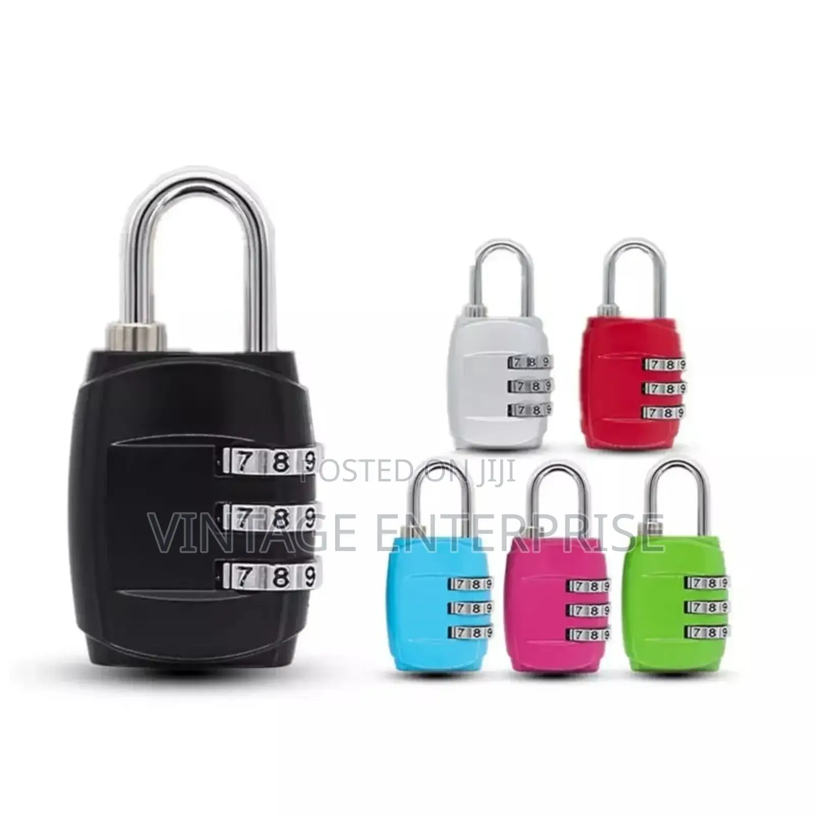 4 Dial Digit Password Lock Combination Suitcase Luggage