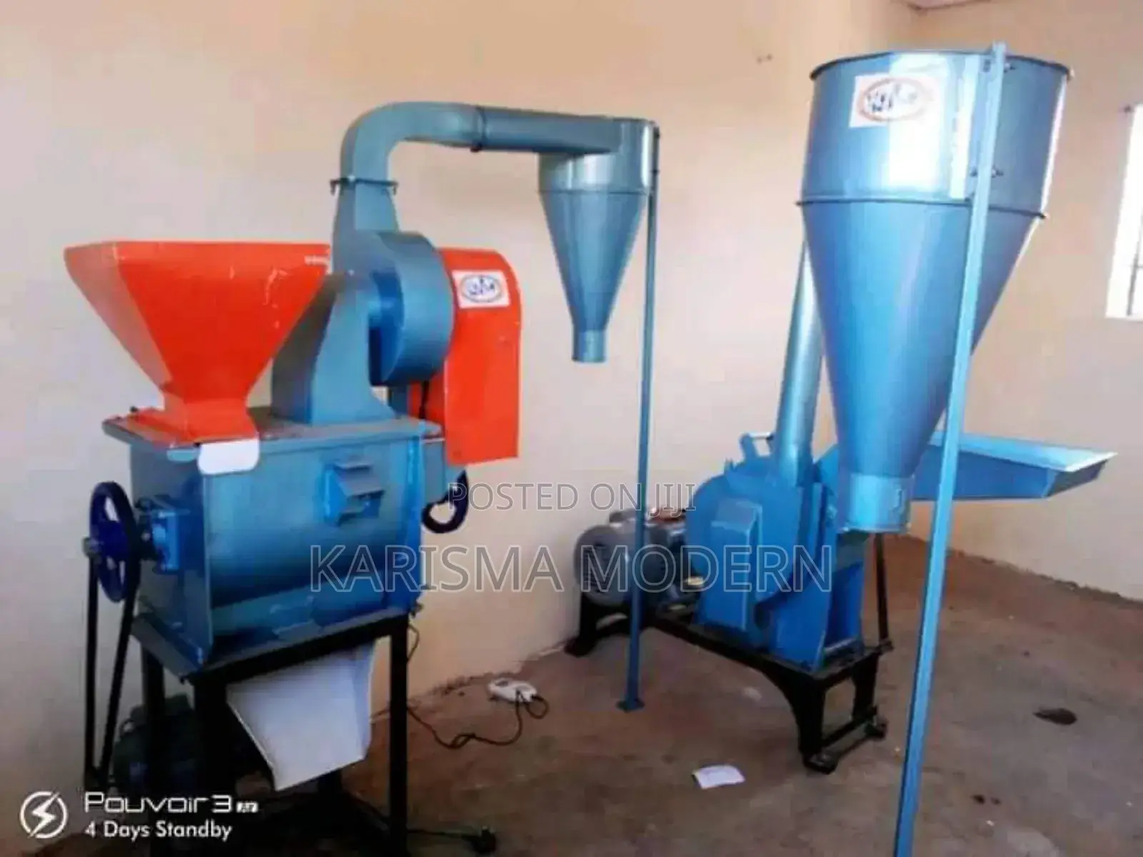 Separate Electric 5hp and 3hp Poshomill