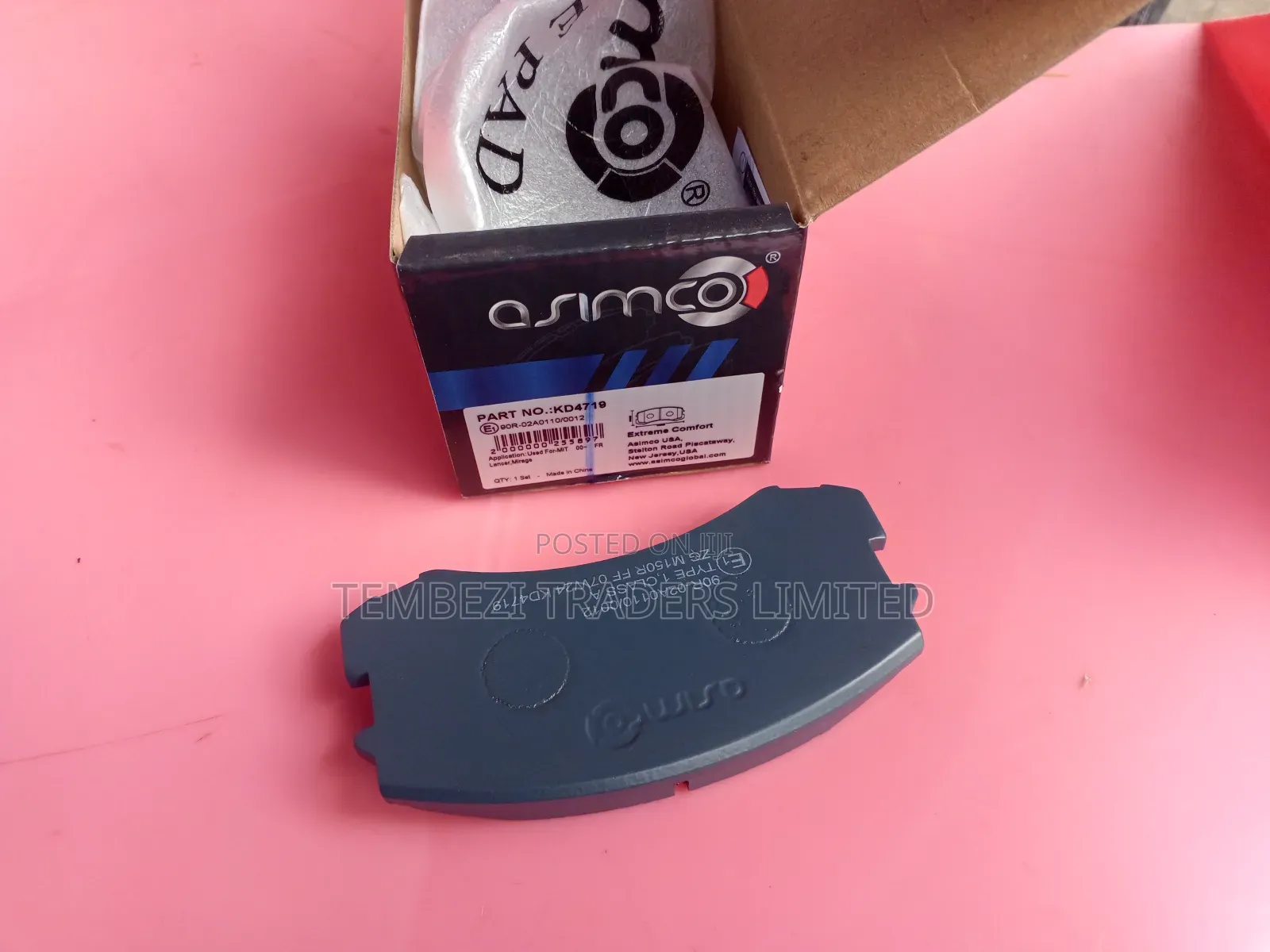Brake Pads Mitsubishi Lancer