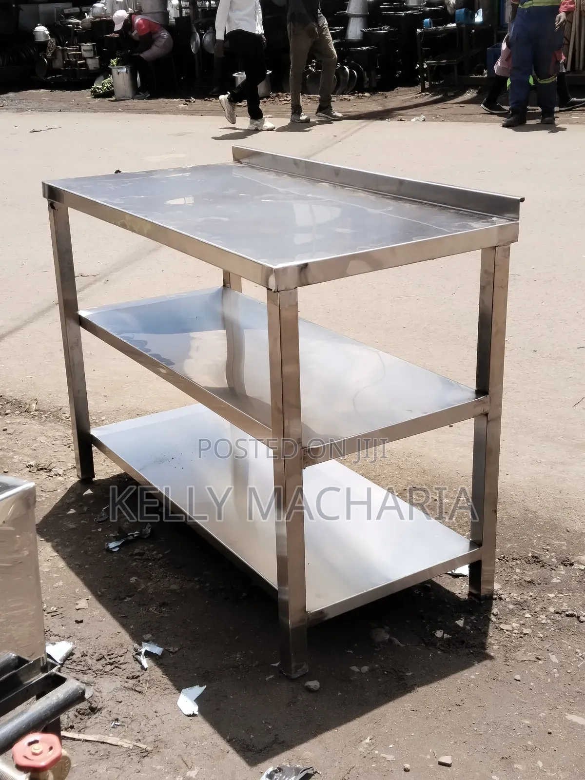 Stainless Steel Undershelves Working Tables
