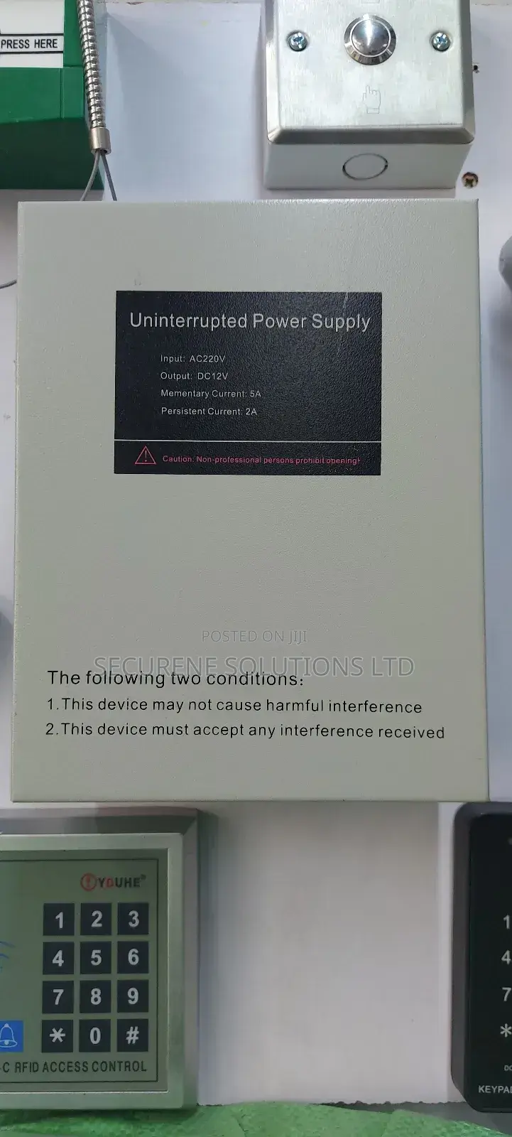 Power Supply 12V 5amps for Access Control