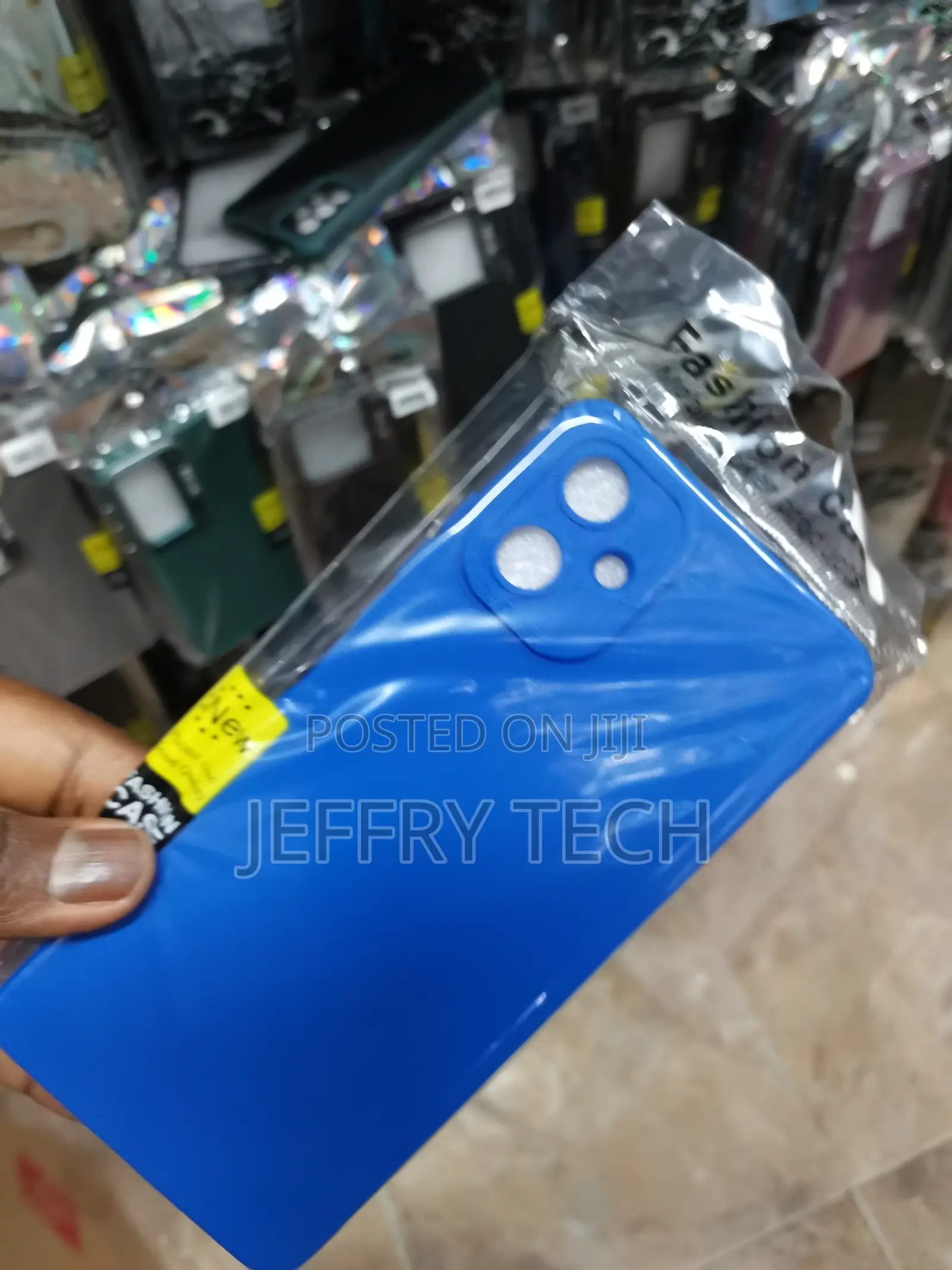 Samsung Galaxy A06 Silicone Protective Phone Case-Blue