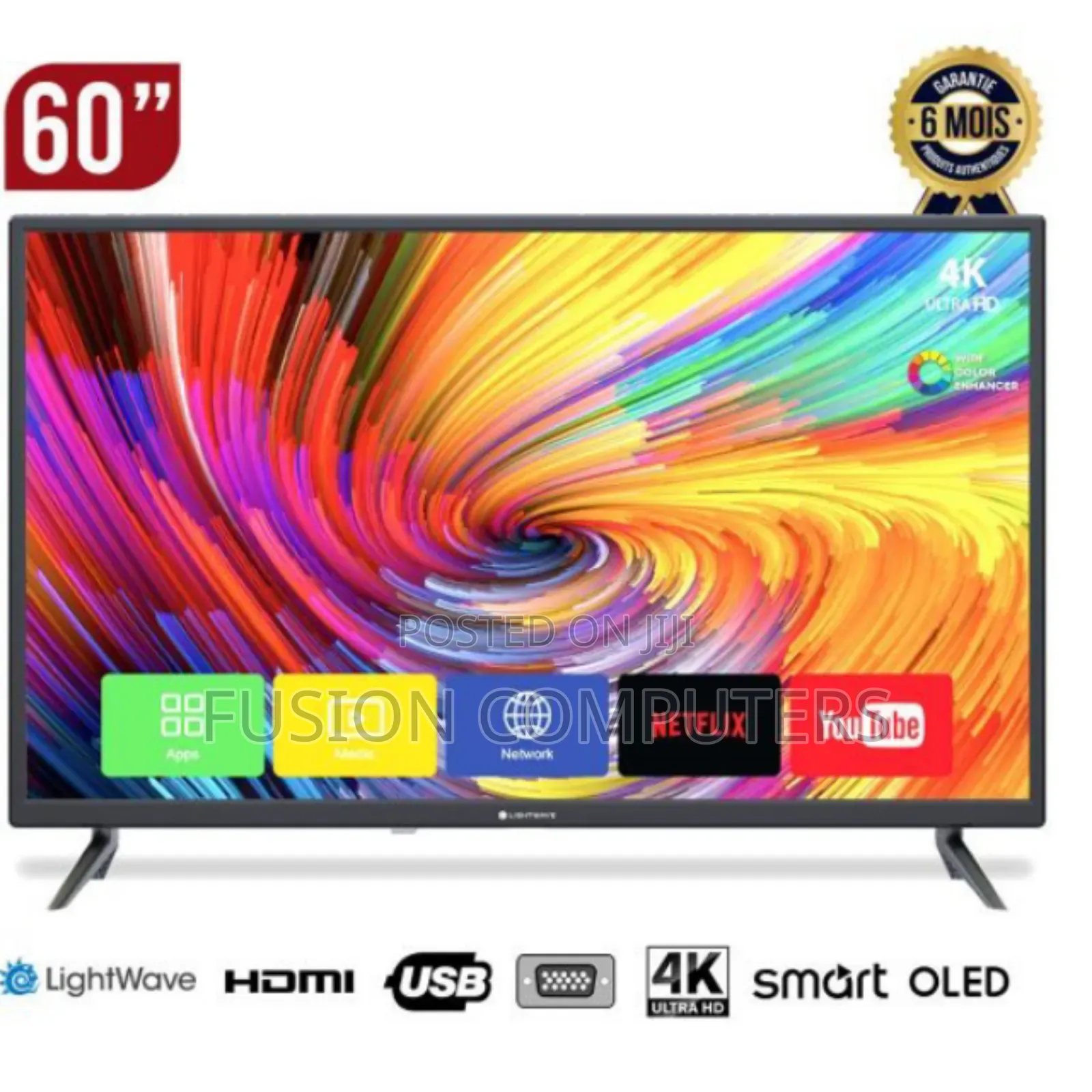 Lightwave 60 Inches Smart TV Uhd
