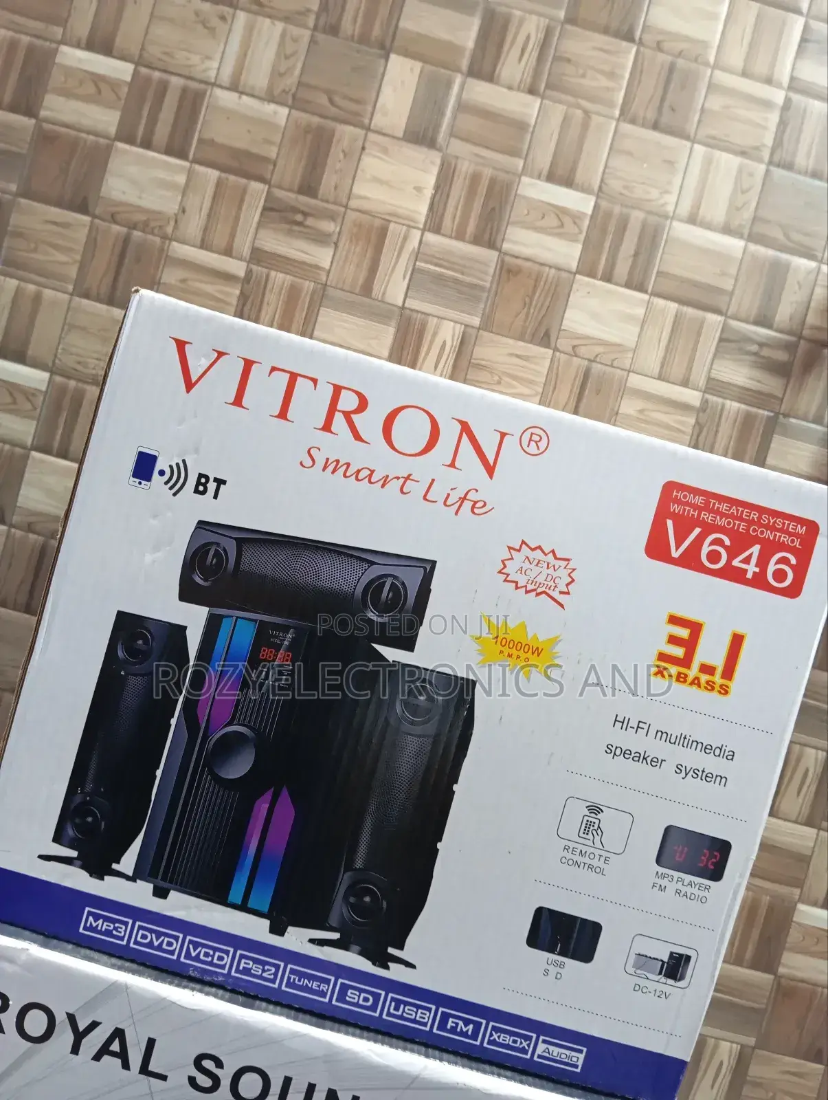 ,3.1 Woofer V646