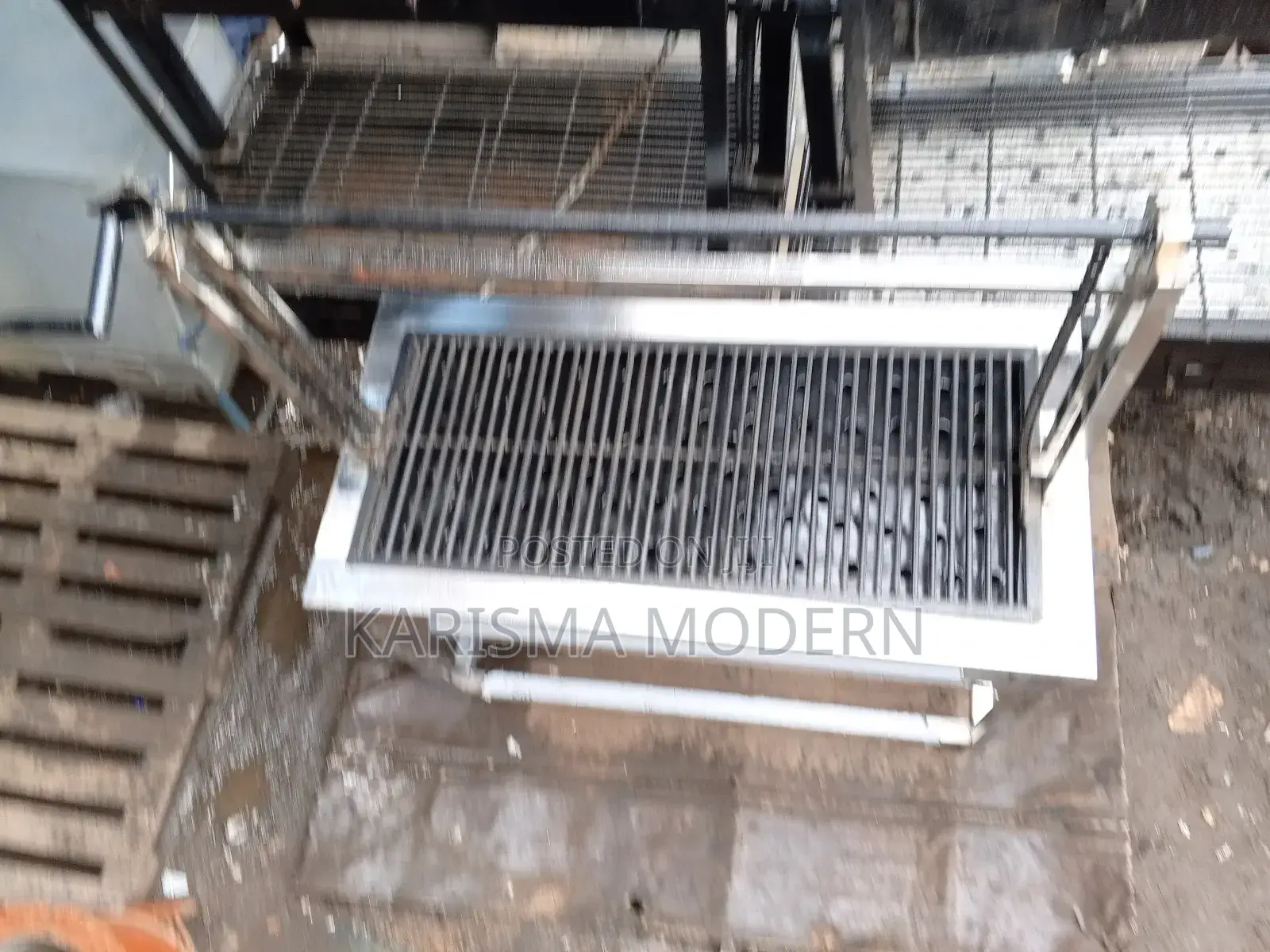 Steel Charcoal Grill