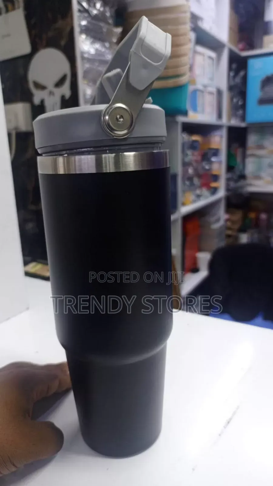 Black Stainless Steel Insulated Thermo Cup