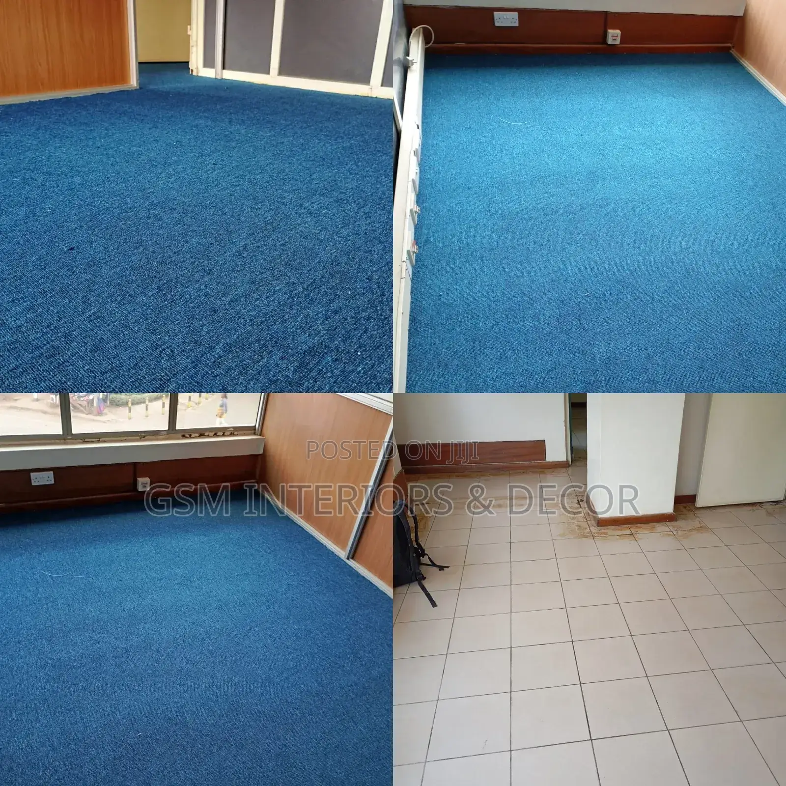 Wall to Wall Carpets Ocean Blue 4mm