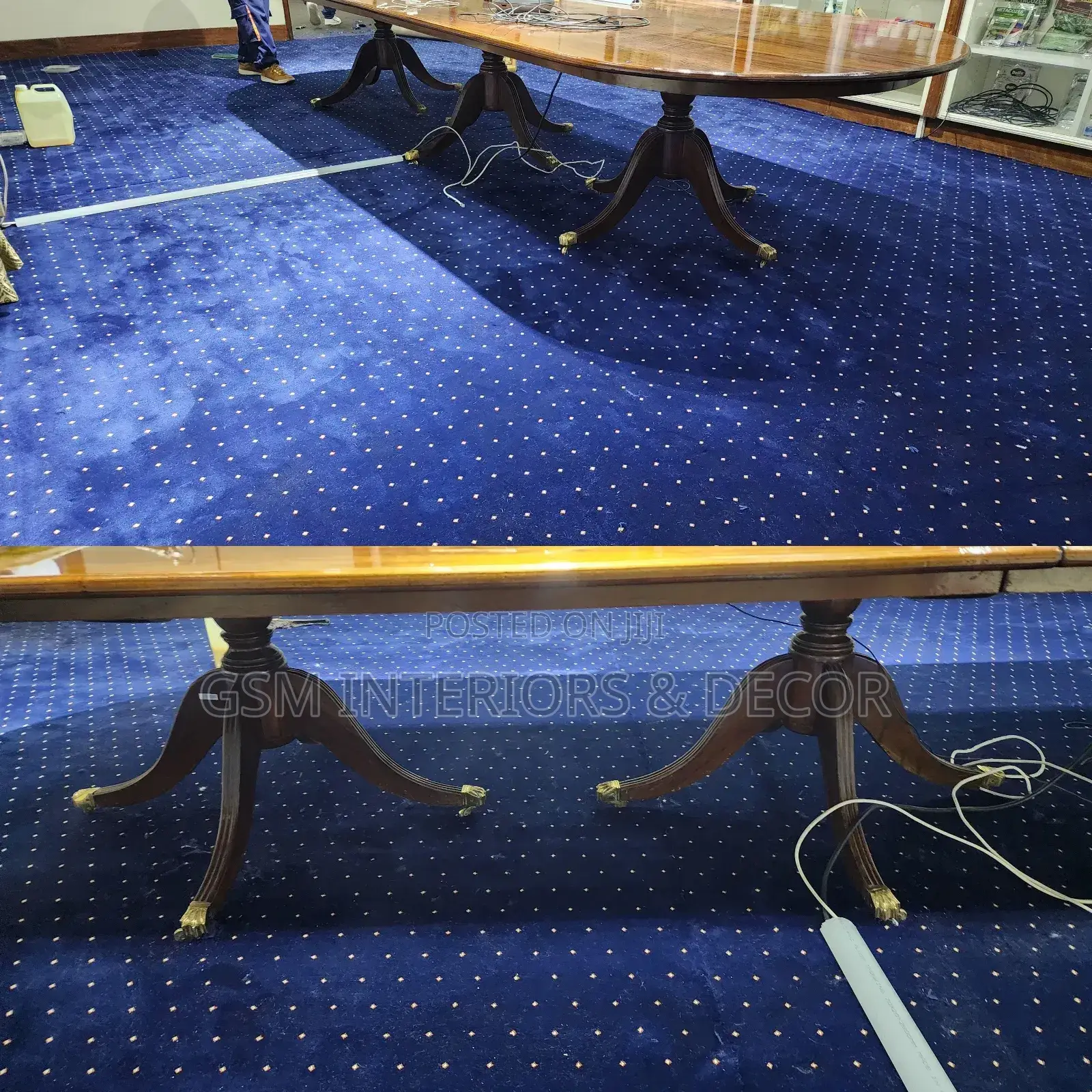 Wall to Wall Boardroom Carpets Flowered