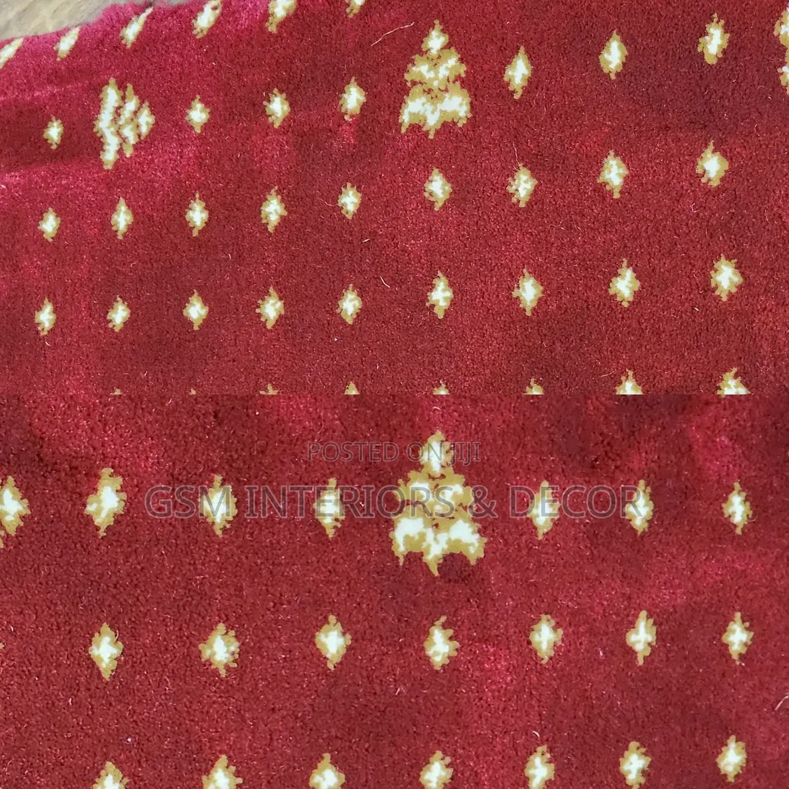Executive Maroon Carpets Floral