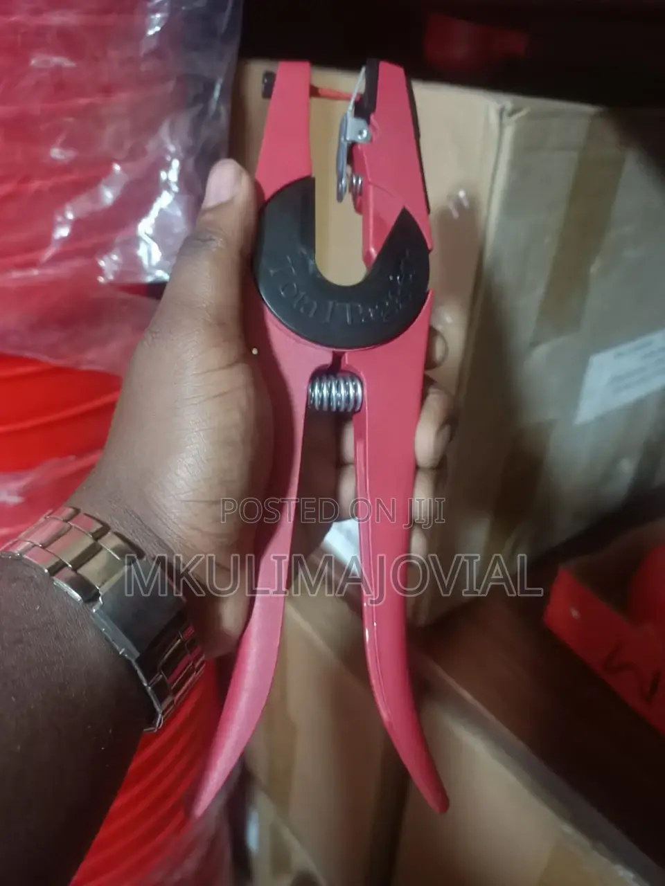 Animal Ear Tagging Applicator