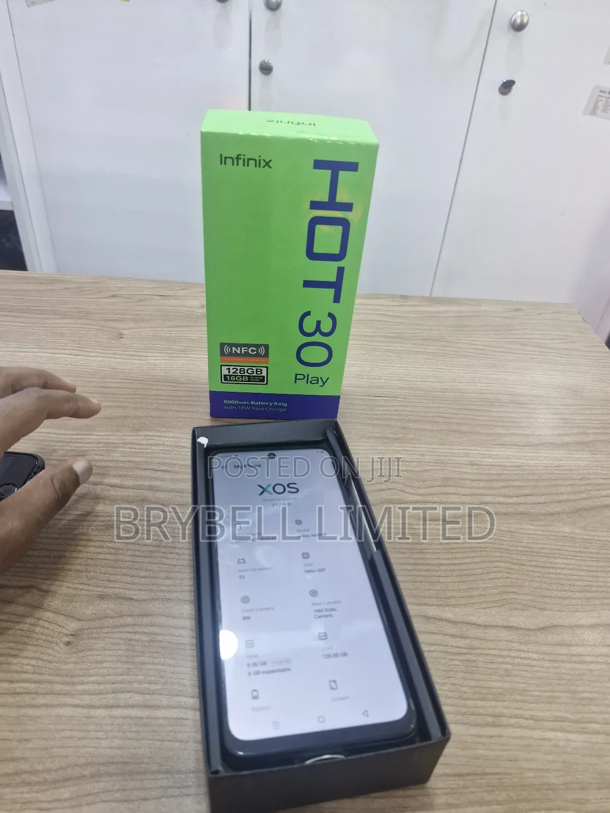 Infinix Hot 30 Play 128 GB Blue