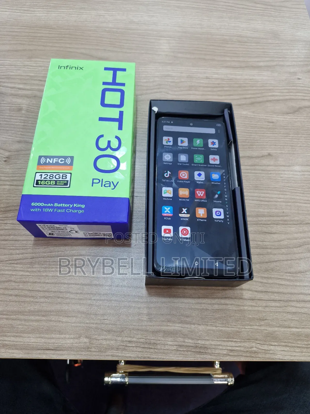 Infinix Hot 30 Play 128 GB Blue