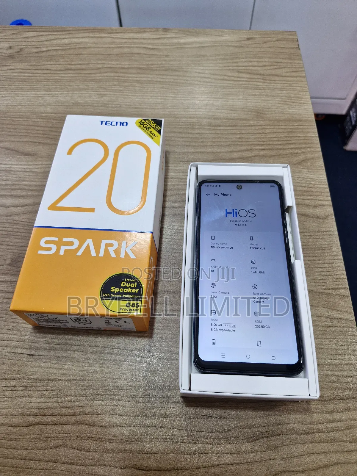 Tecno Spark 20 256 GB Black