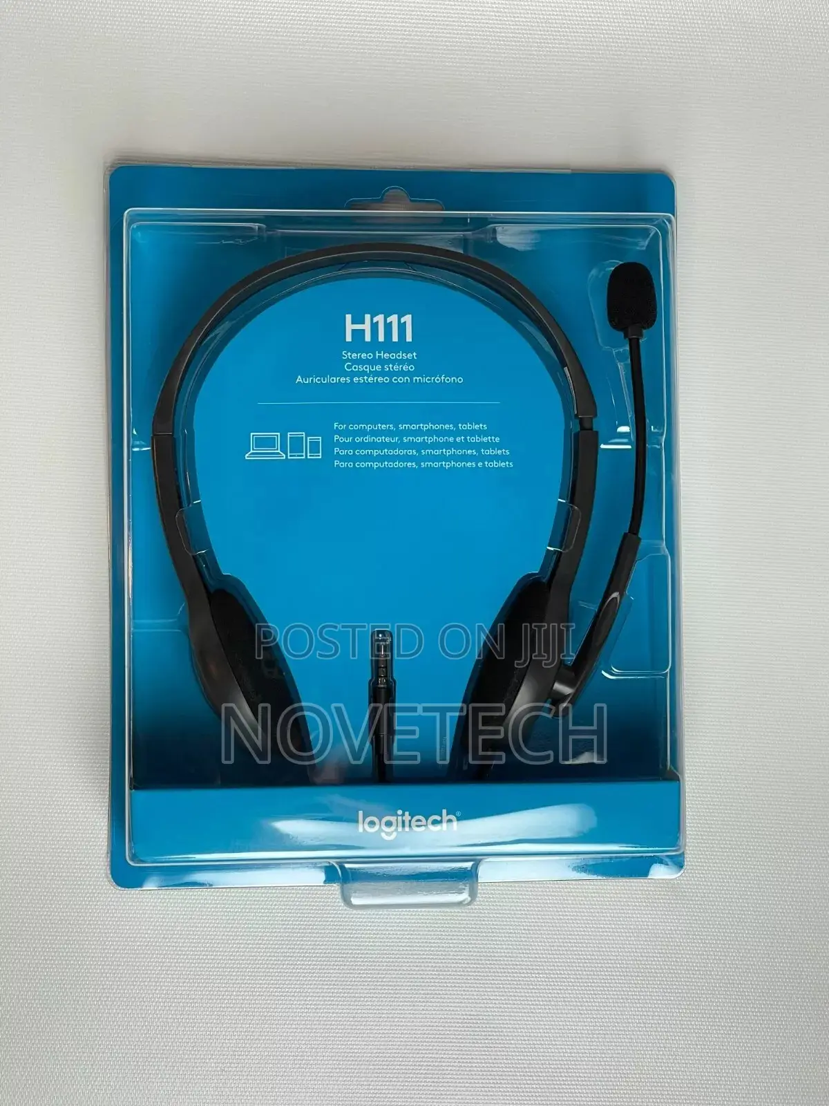 Onew Logitech H111 on Ear Stereo Business Headset Headphones