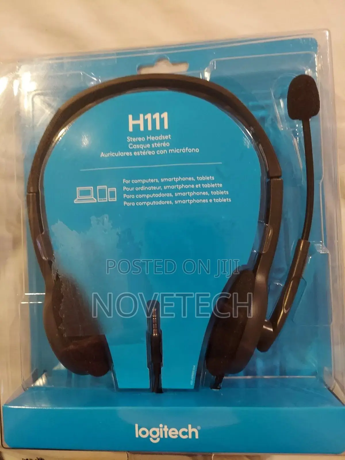 Onew Logitech H111 on Ear Stereo Business Headset Headphones