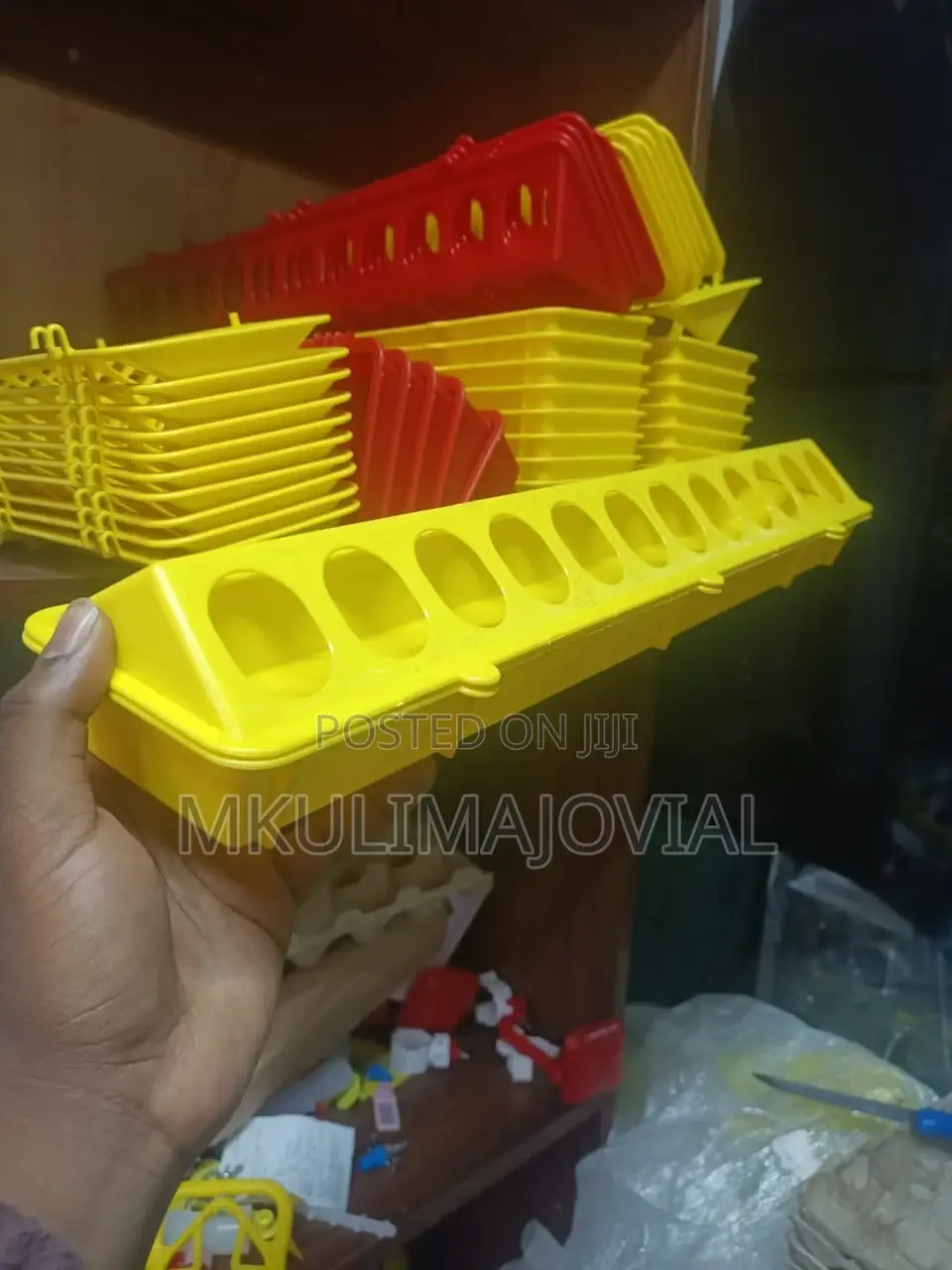 Chicken Feeding Trough -24 Holes