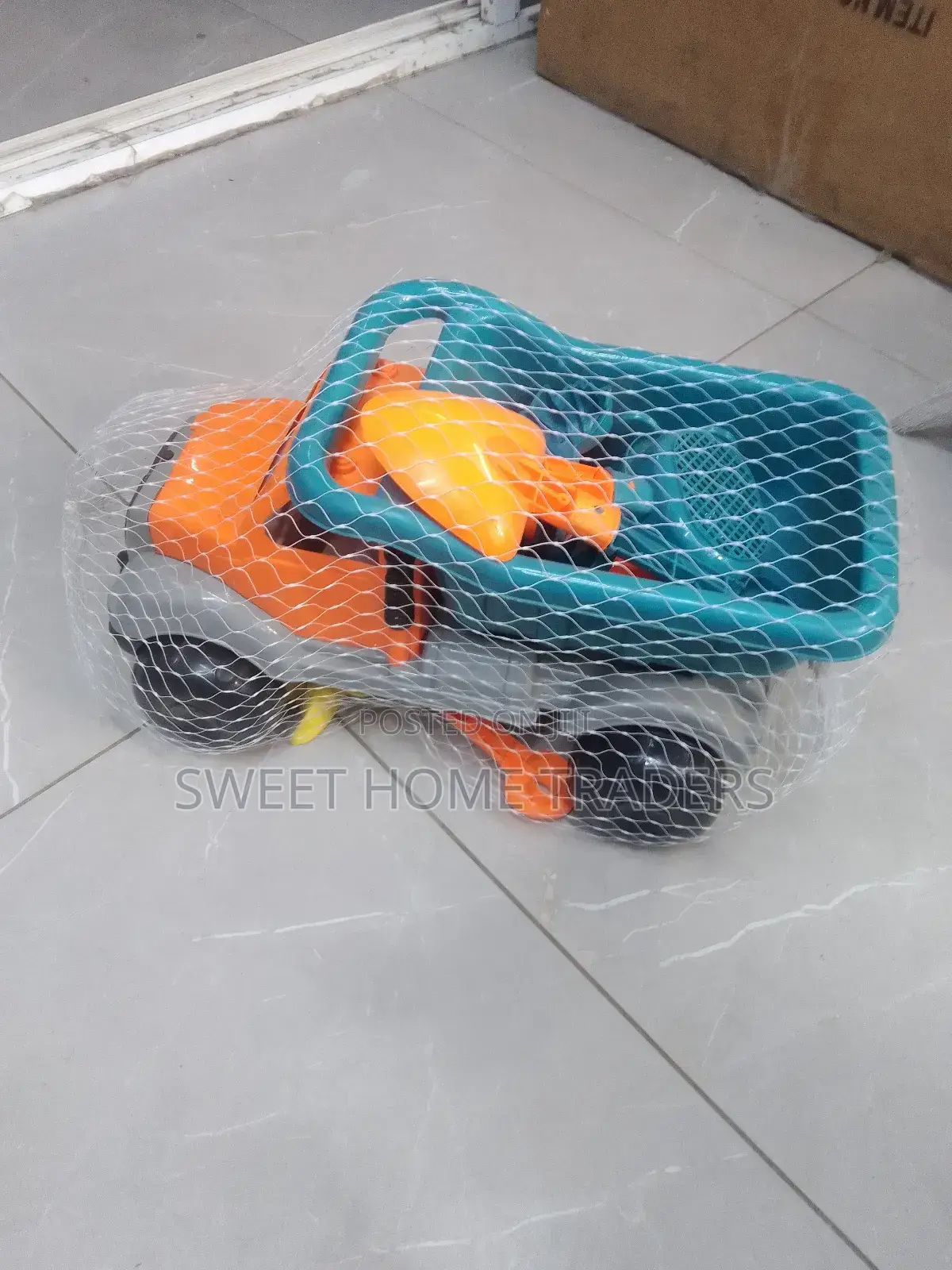 Construction Kids Truck Off Loading