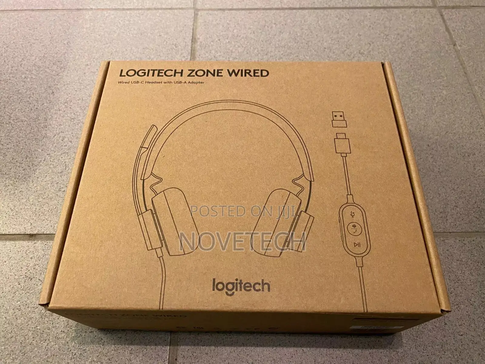 Original Logitech Zone Wired Noise Cancelling Headphones