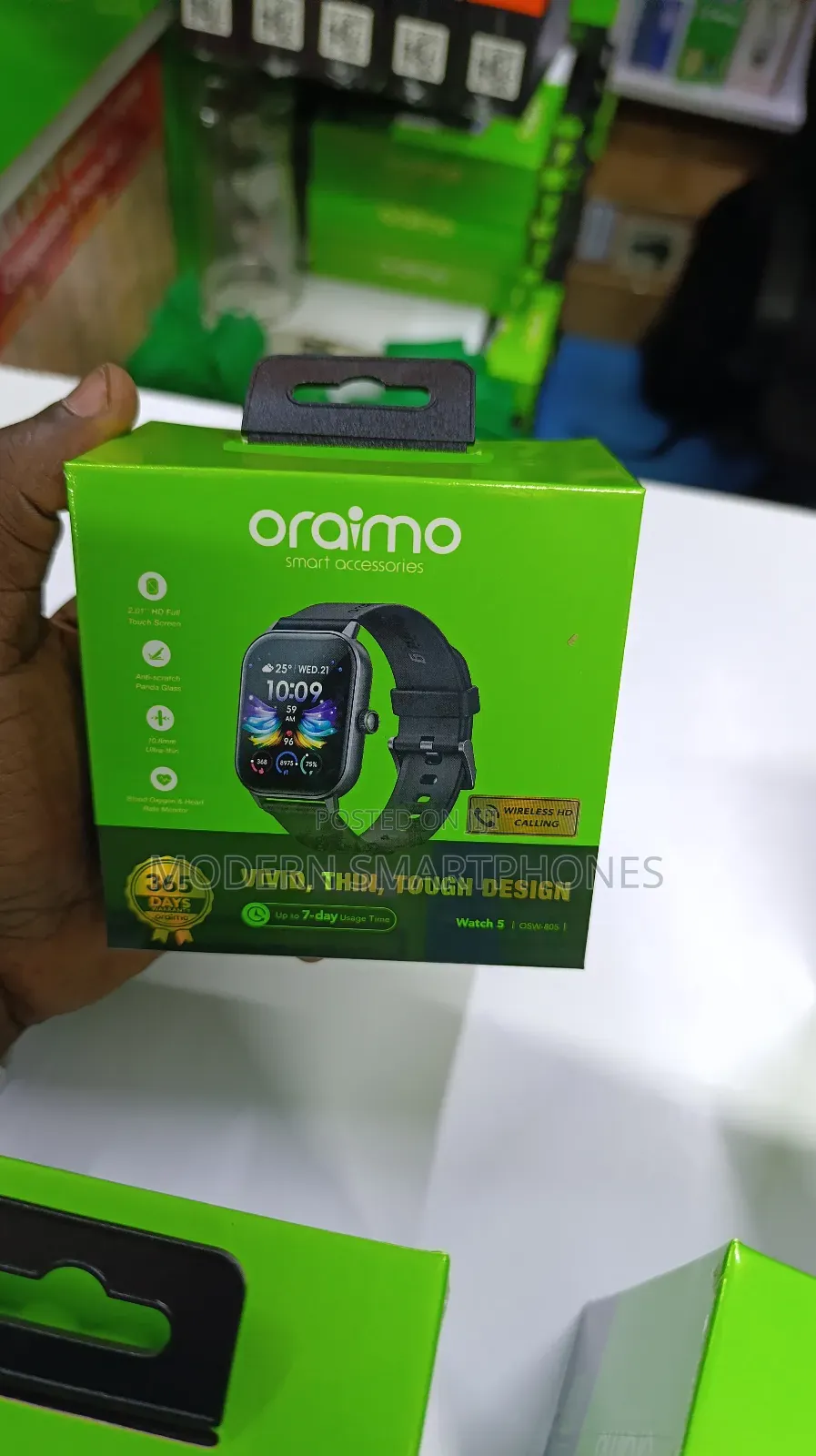 ORAIMO Watch 5 Vivid Thin Tough Design Smartwatch