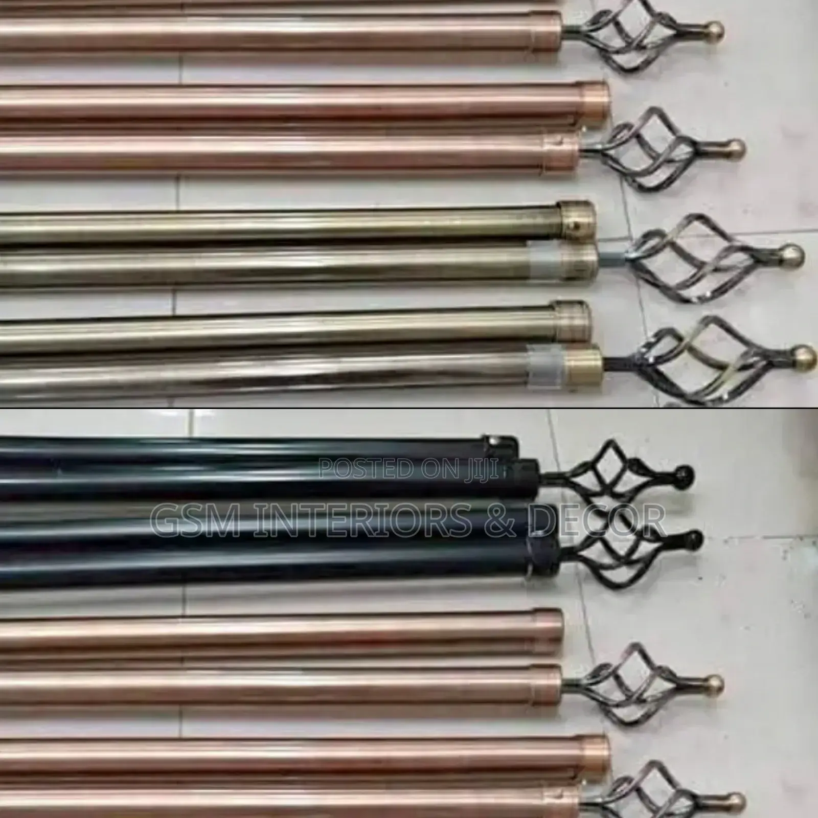 Curtain Rods Adjustable Sizes