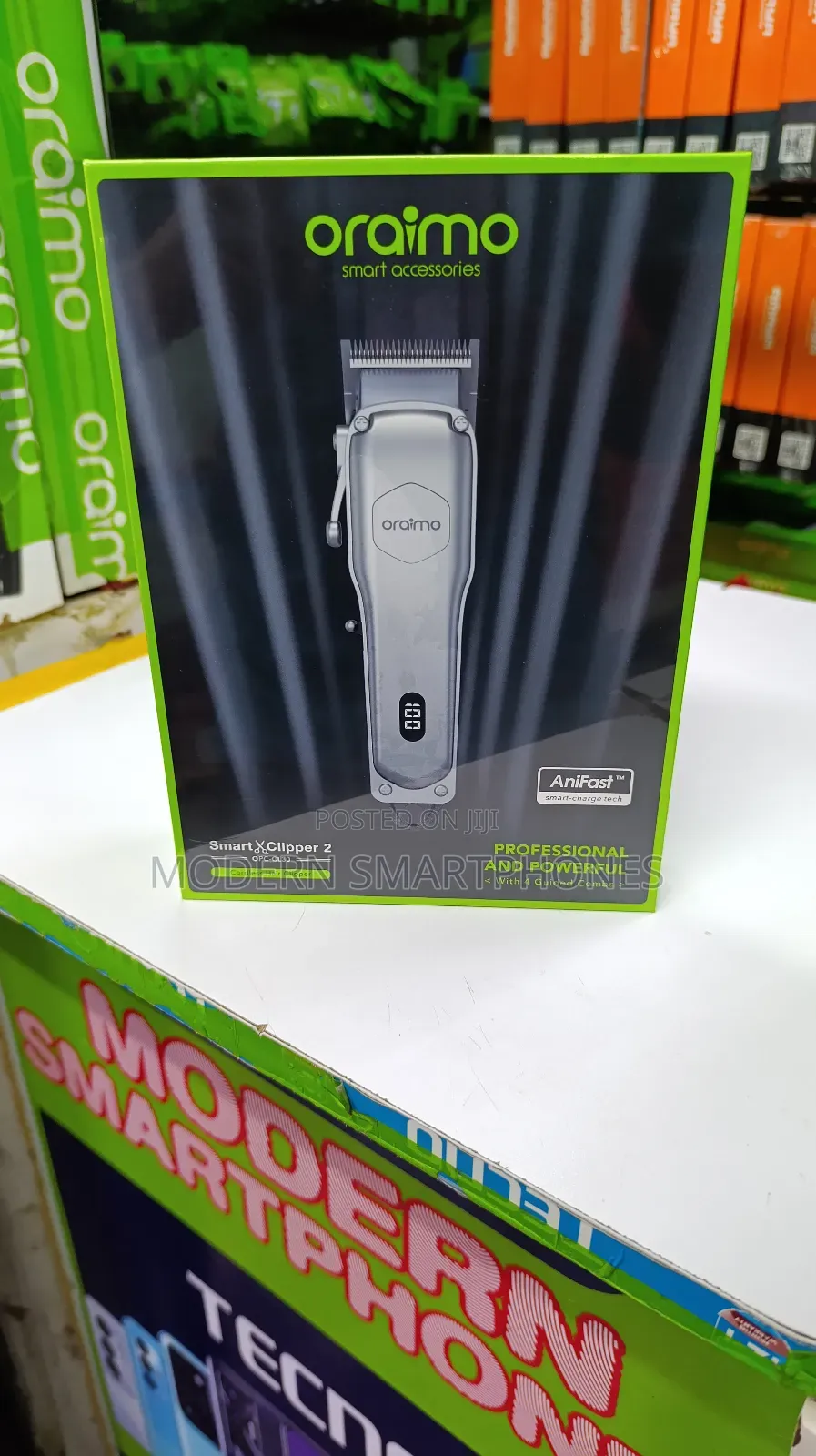 ORAIMO Smart Cordless Hair Clipper All Hair Shaving Machine