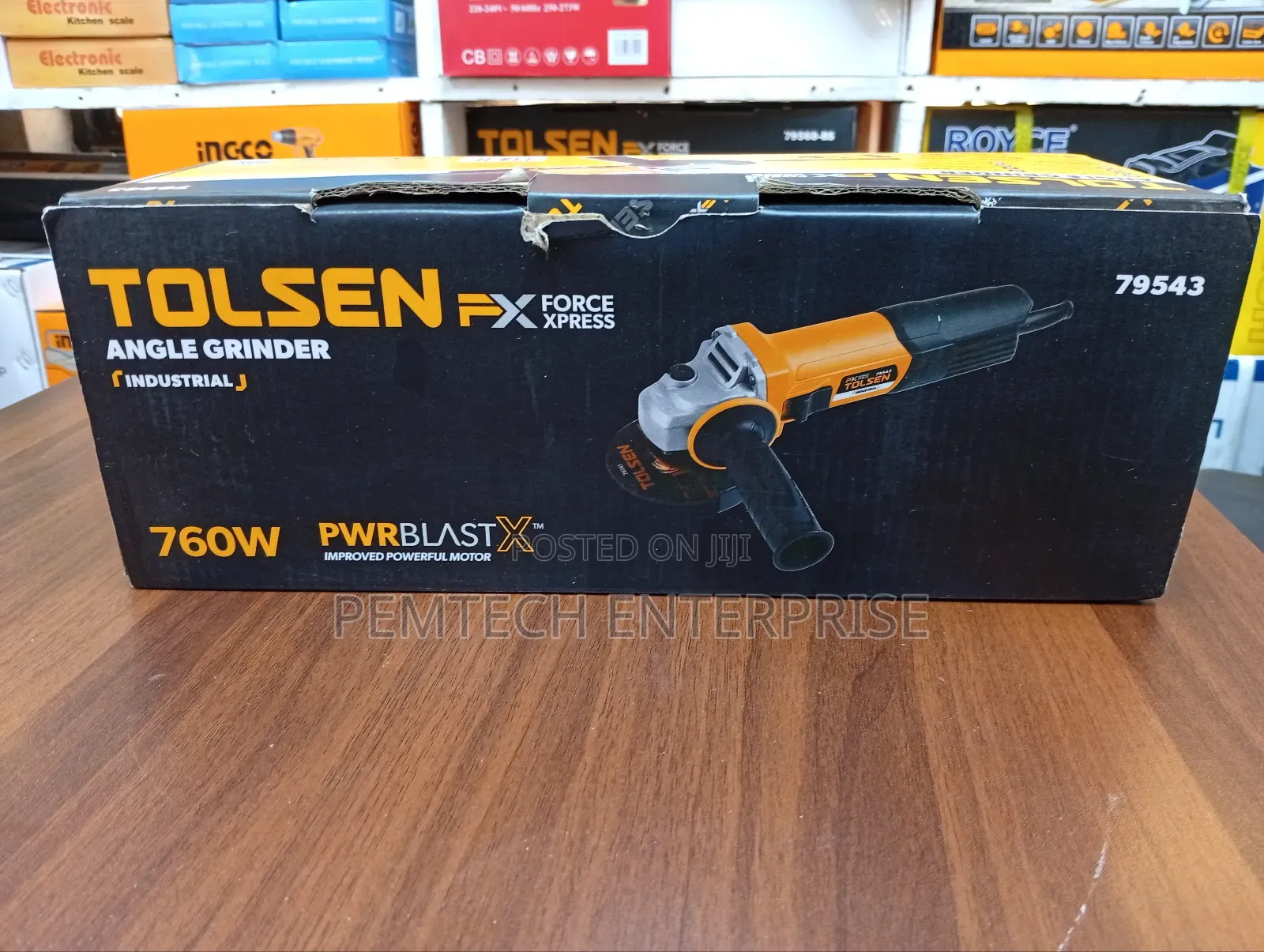 760W 115mm Angle Grinder (Industrial)