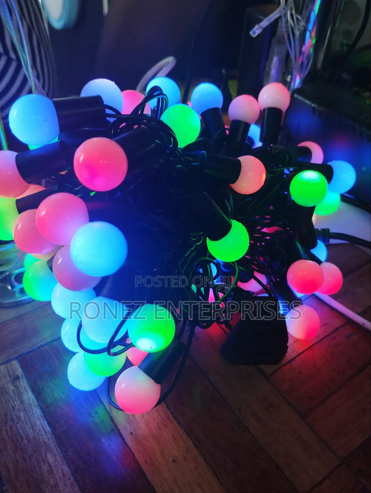 Christmas Lights Balls Led