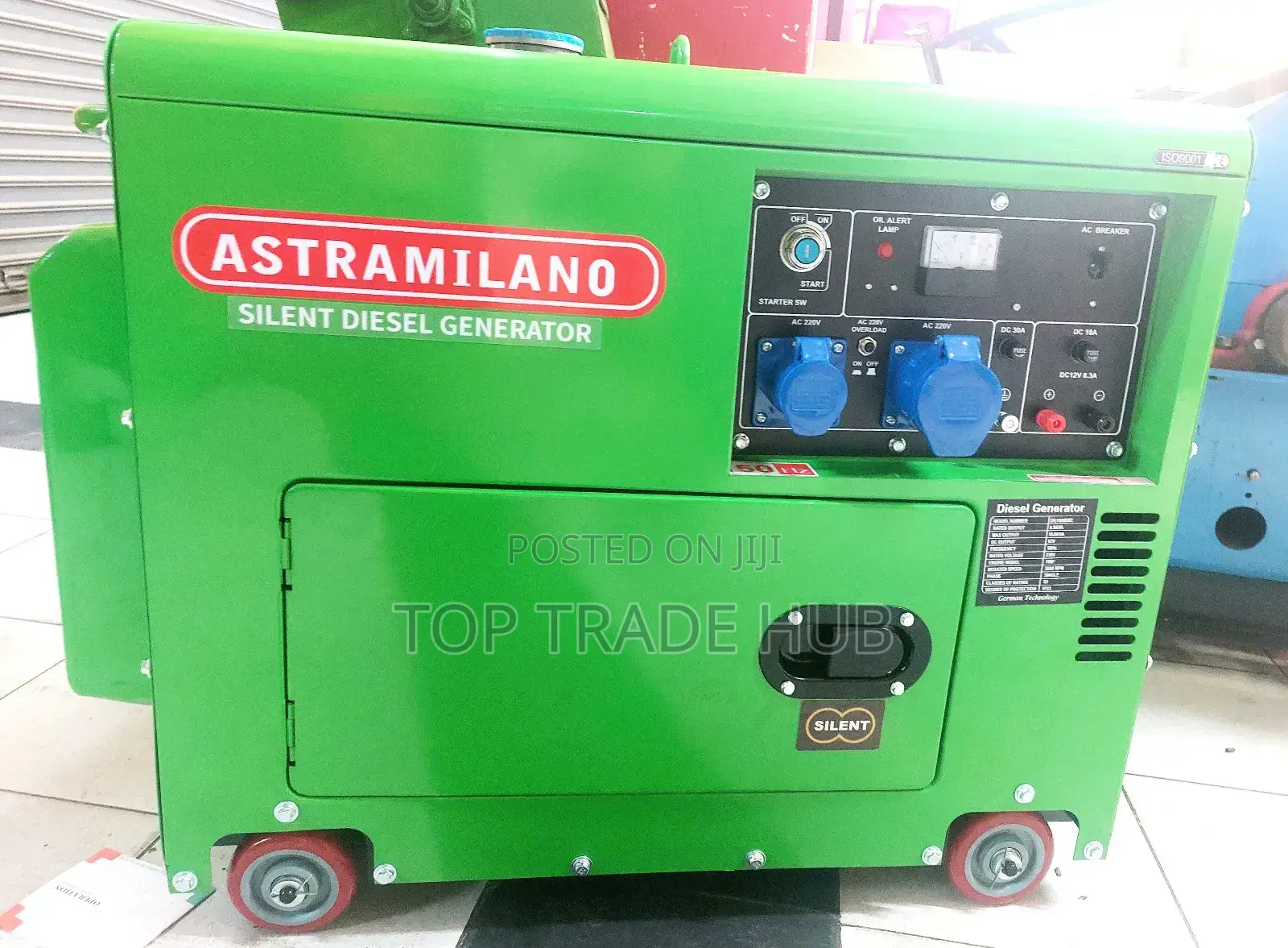 Reliable Astramilano Diesel Silent Generator 12kva