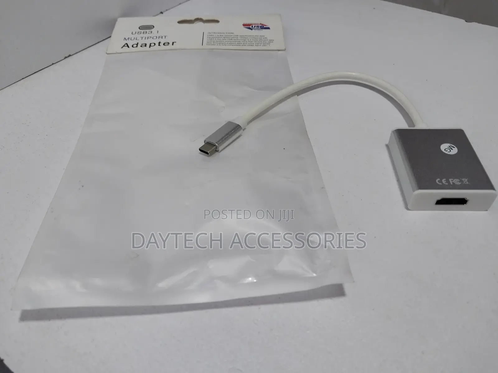Usb 3.1 Type C to Hdmi Cable Male to Female Converter
