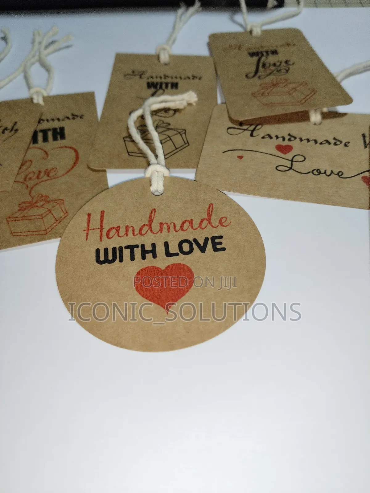 Handmade With Love Tags (And Straps)