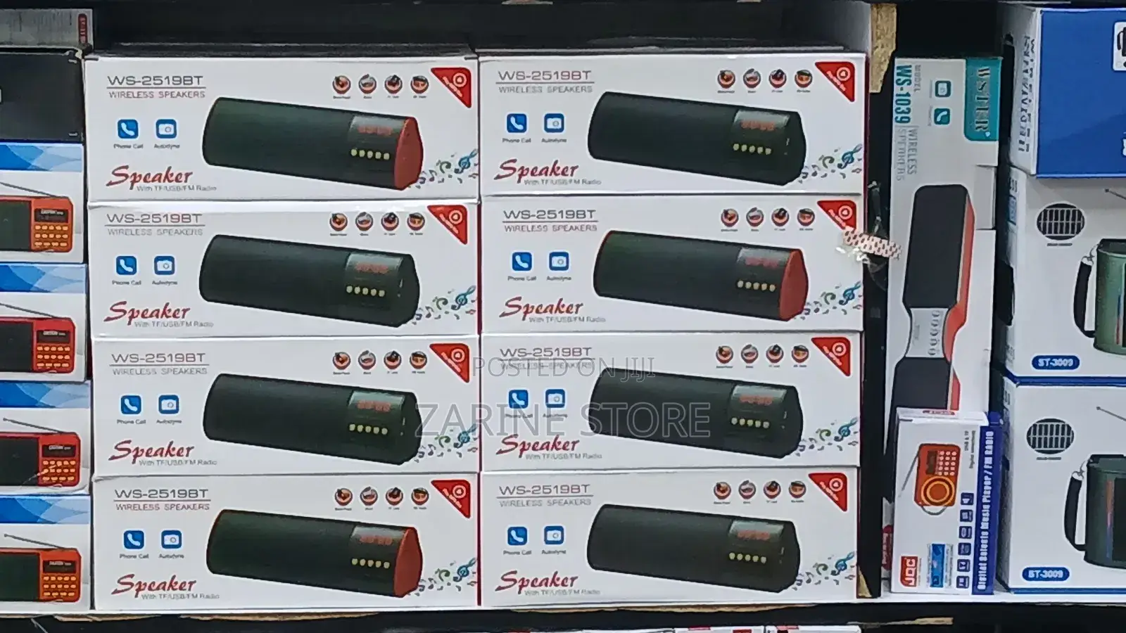 Ws2519 Bluetooth Speakers Wireless Portable Speaker