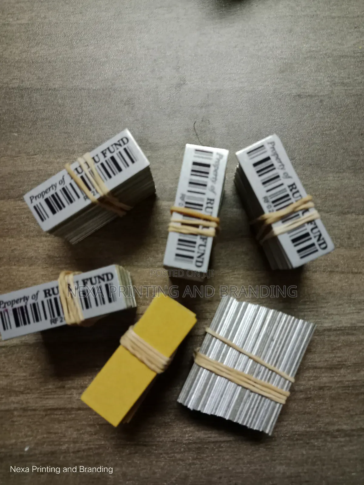 Standard Size Asset Tagging Tags