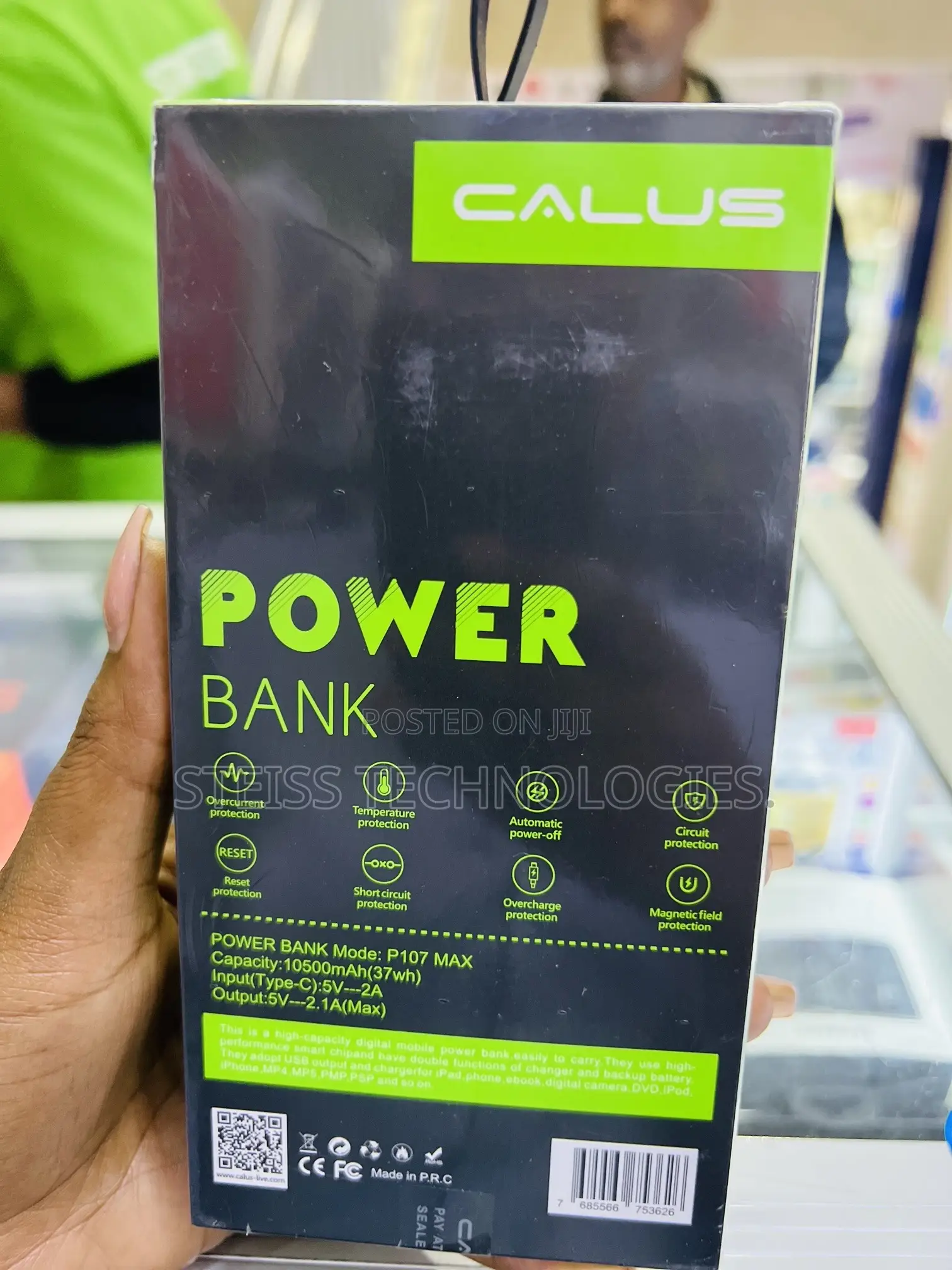 Calus 10500mah 12w Powerbank.