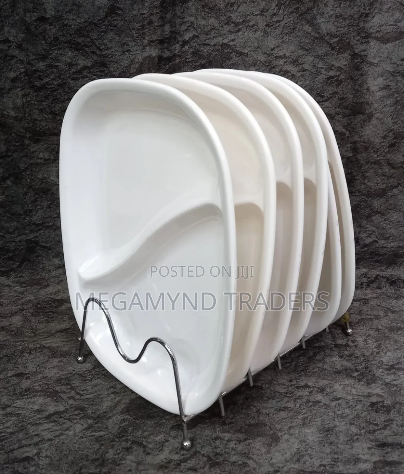 Melamine Partition Plates/6pc Partition Plate