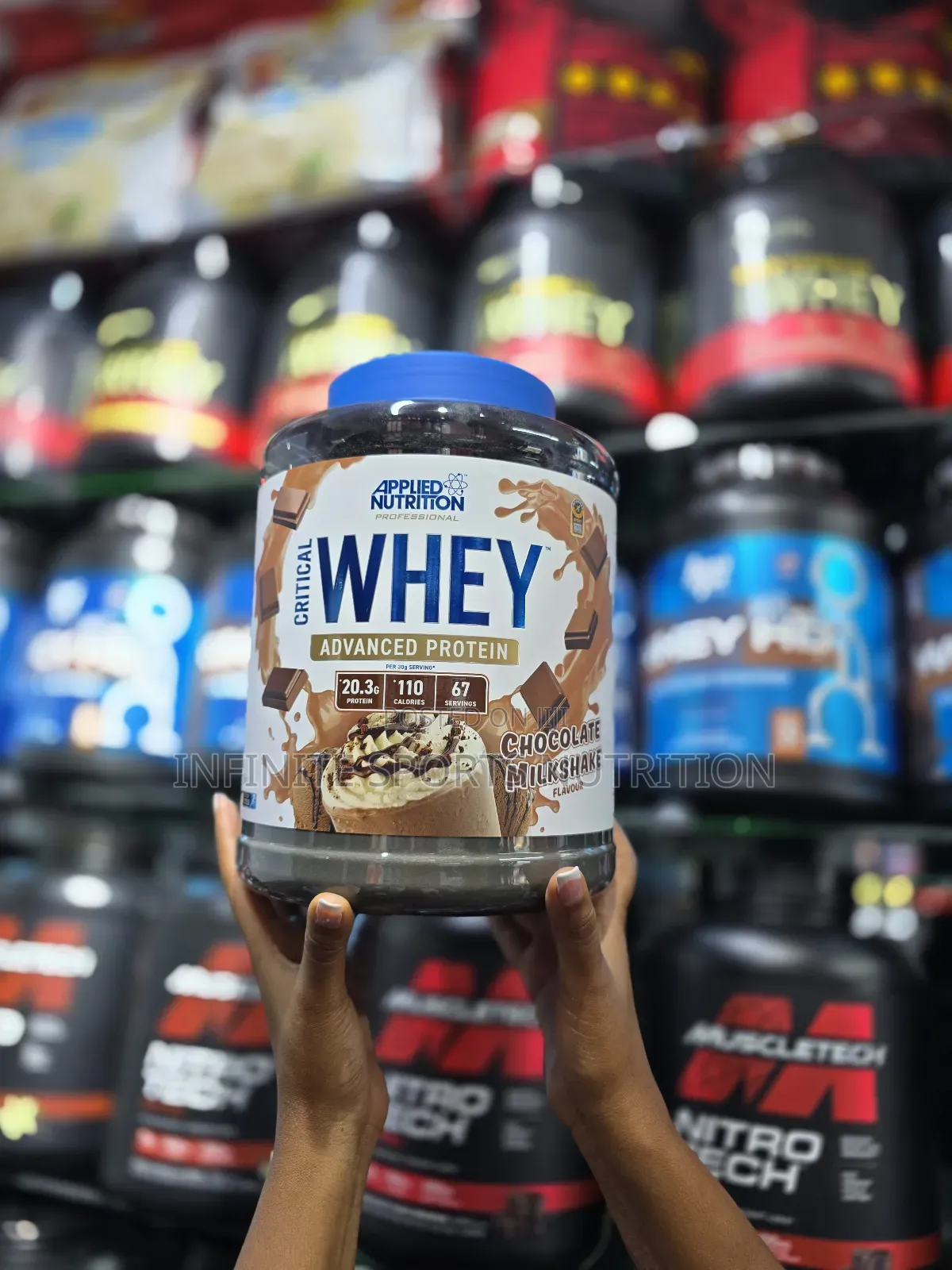 Applied Nutrition Critical Whey 2kgs 67 Servings