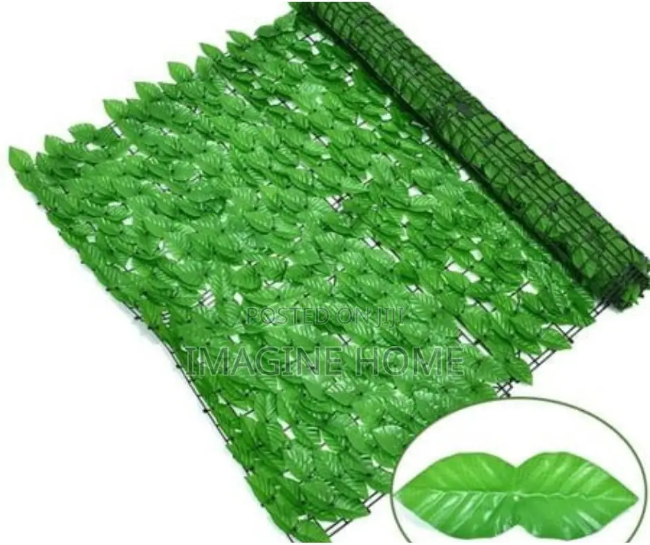 Light Green Fence Artificial Privacy Fence