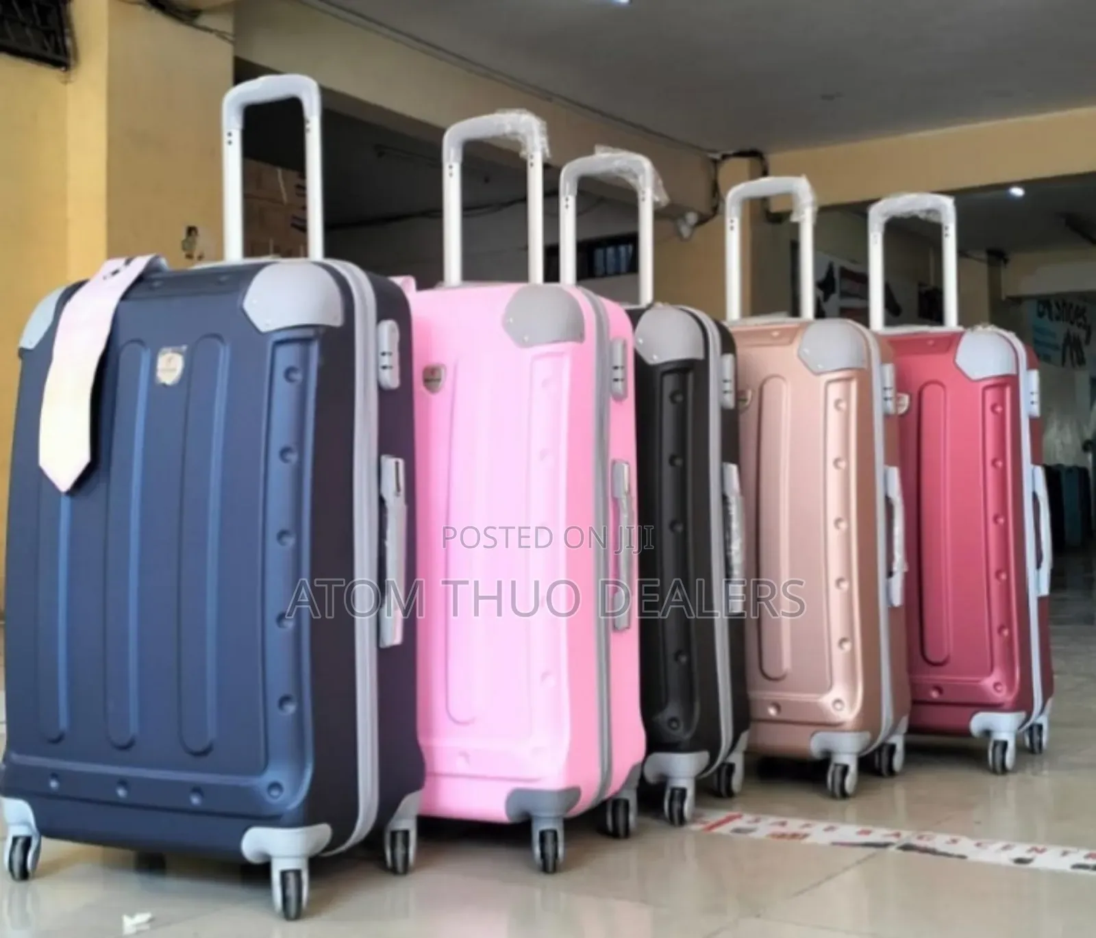 Fashion 3 in 1 Unbreakble Laxurious Rubber Suitcase