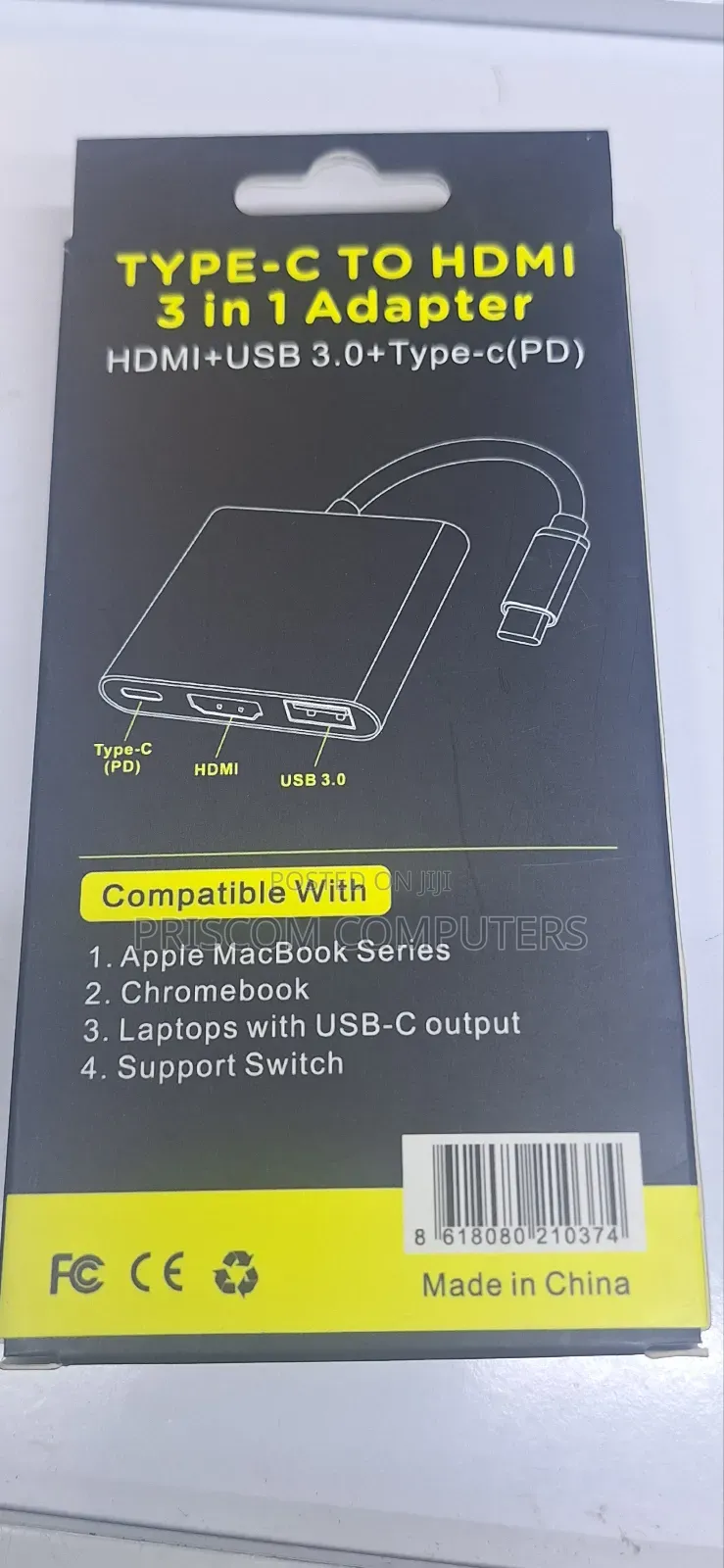 Type C To Hdmi Adapter 3 In 1 Type C Docking Station