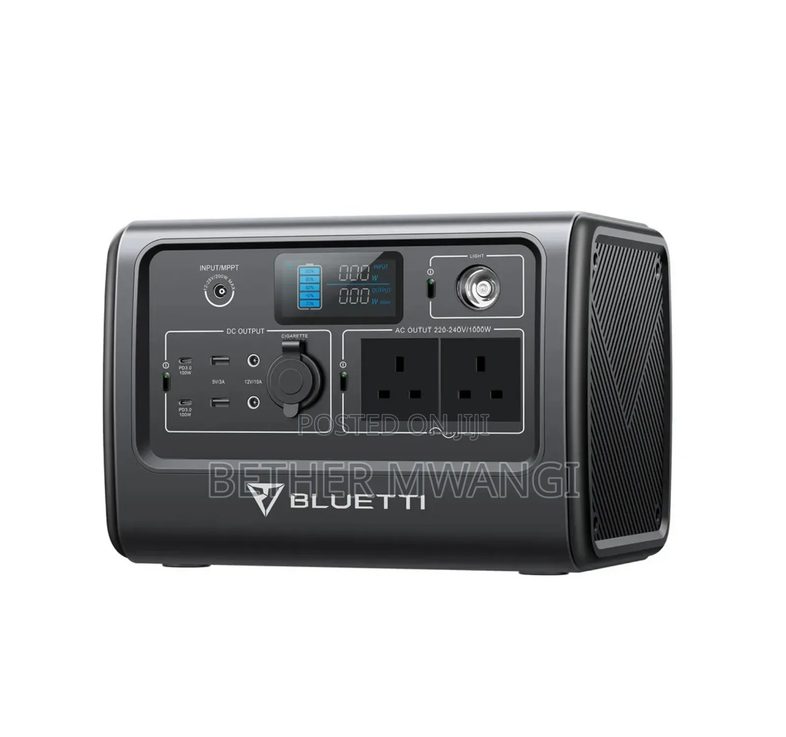 BLUETTI EB70 1000W 716wh Portable Power Station