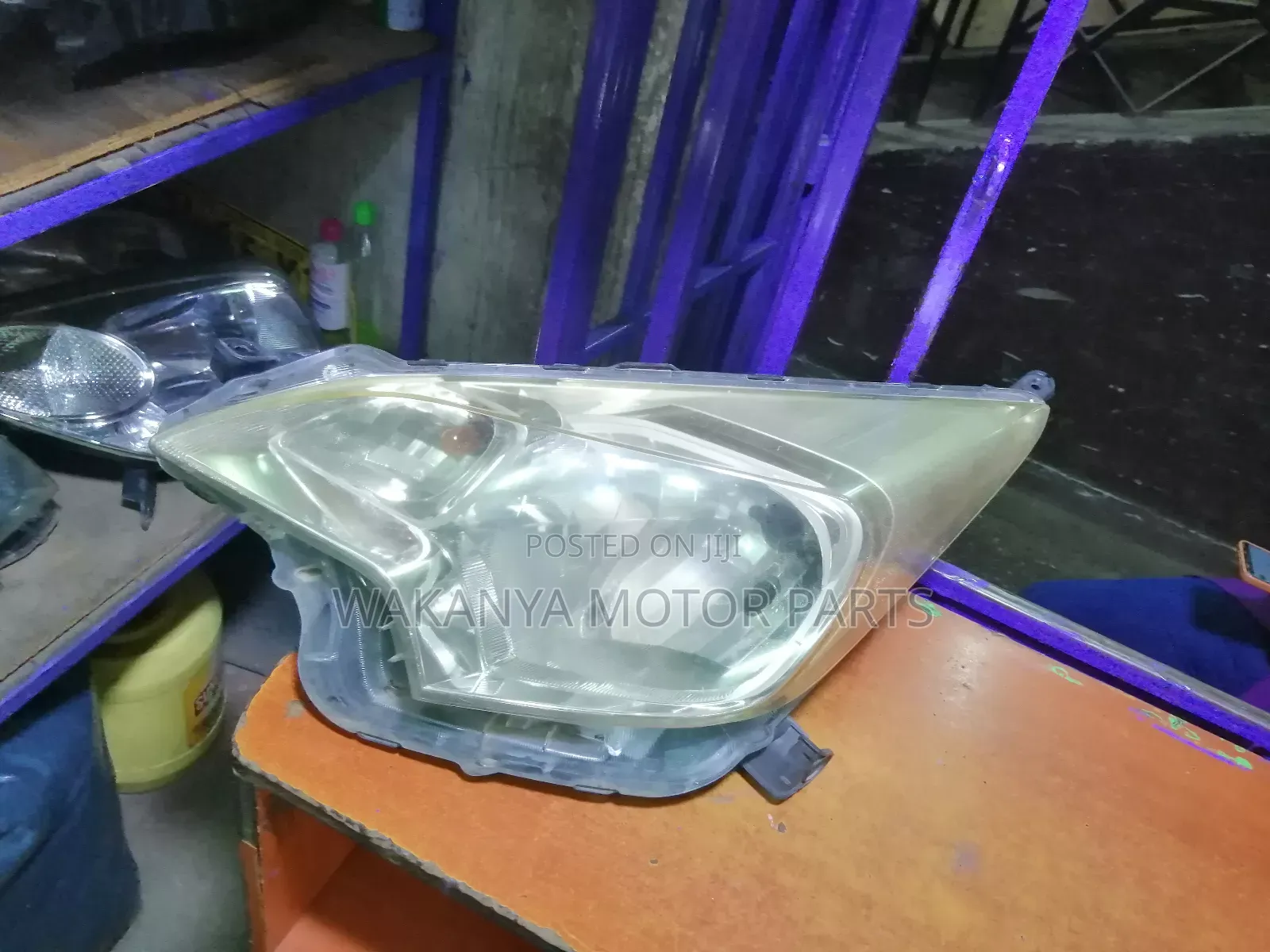 Toyota Ractis 2012/2014 Non Xenon Head Lamp, Clean Ex Japan