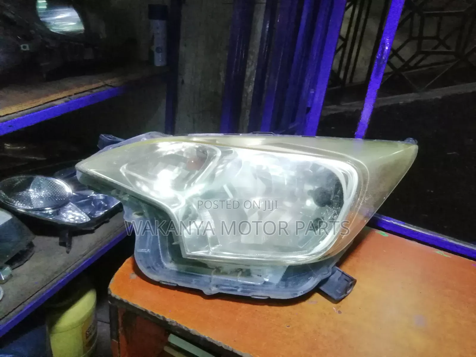 Toyota Ractis 2012/2014 Non Xenon Head Lamp, Clean Ex Japan
